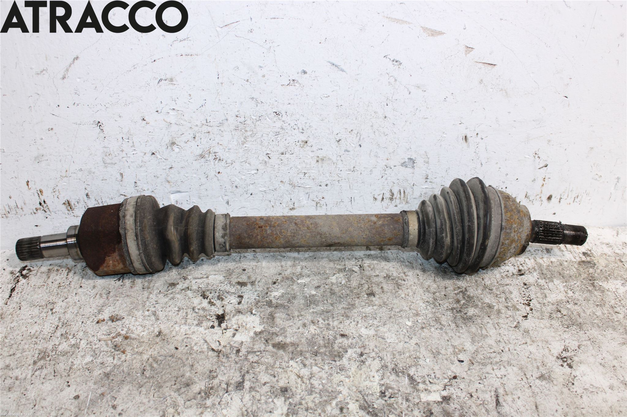 Citroen BERLINGO 08-18 Drivaxel Fram Vänster