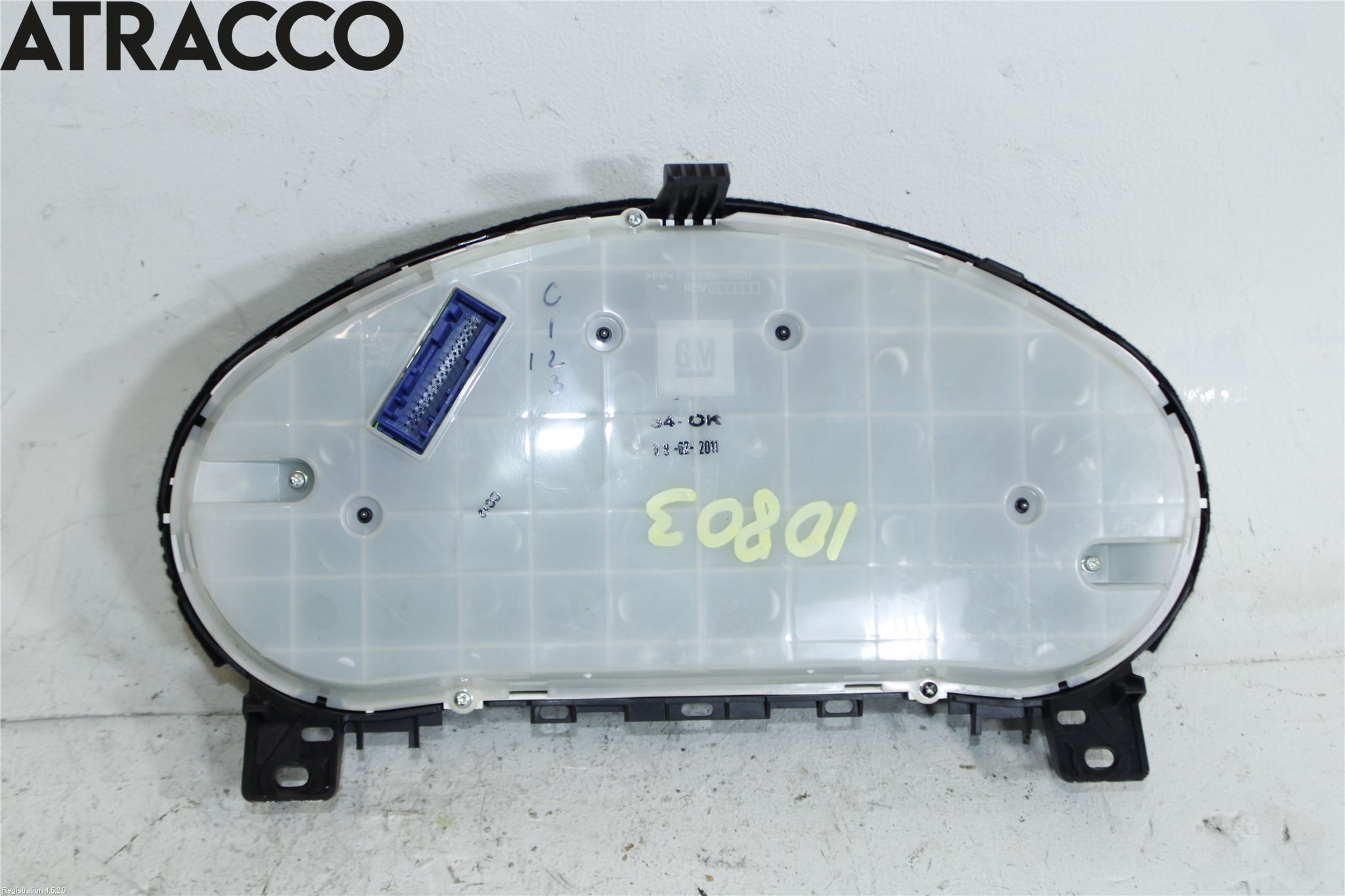 Opel MERIVA B 10-17 Instrument Komb