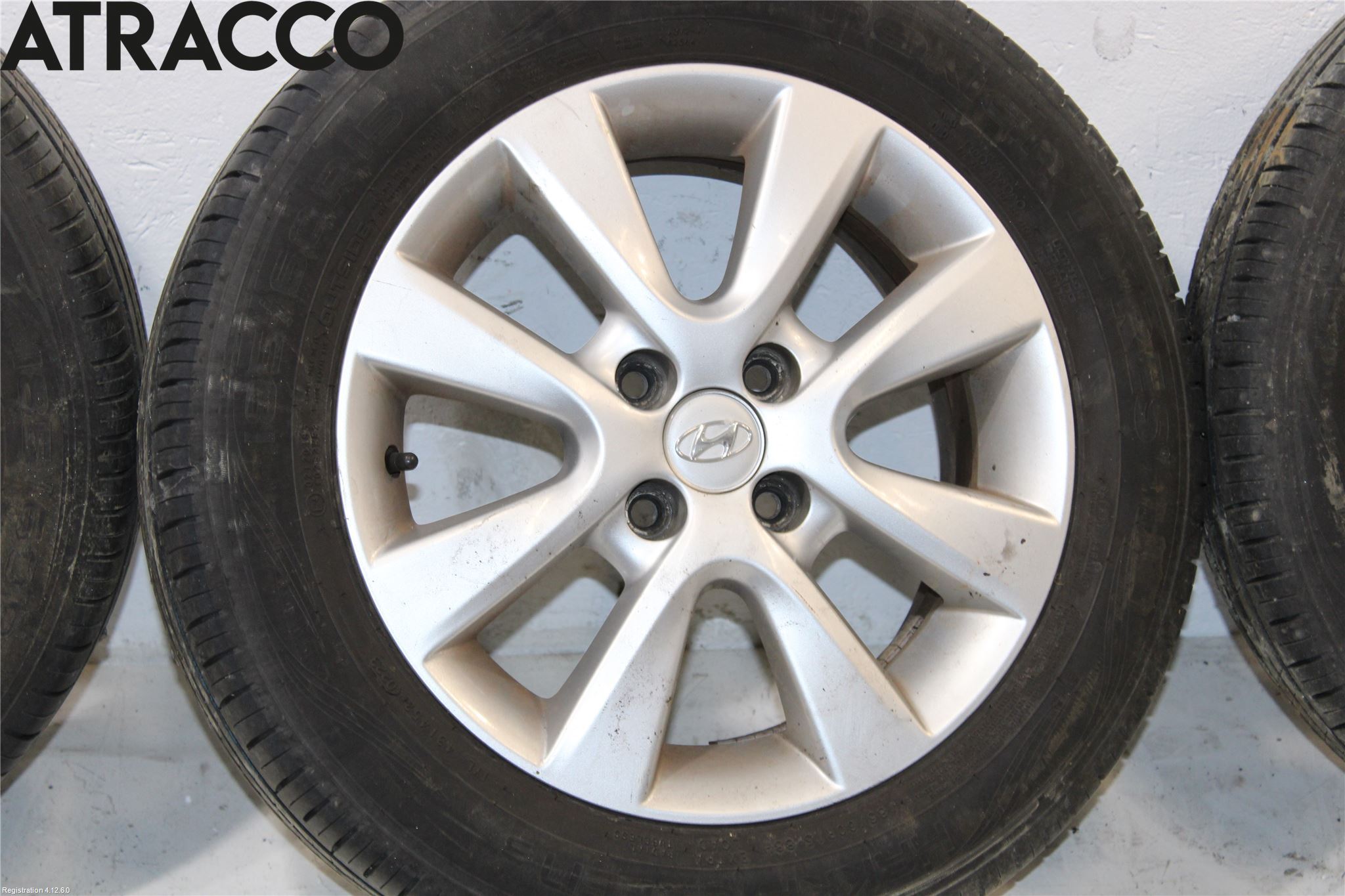 Hyundai i20 PB 09-14 Sommardäck Alumfälg 4St