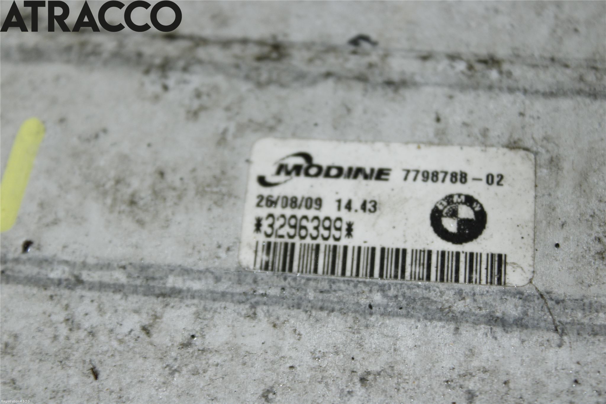 BMW 3 E90/91 SED/TOU 05-12 Laddluft-Intercooler Kyl
