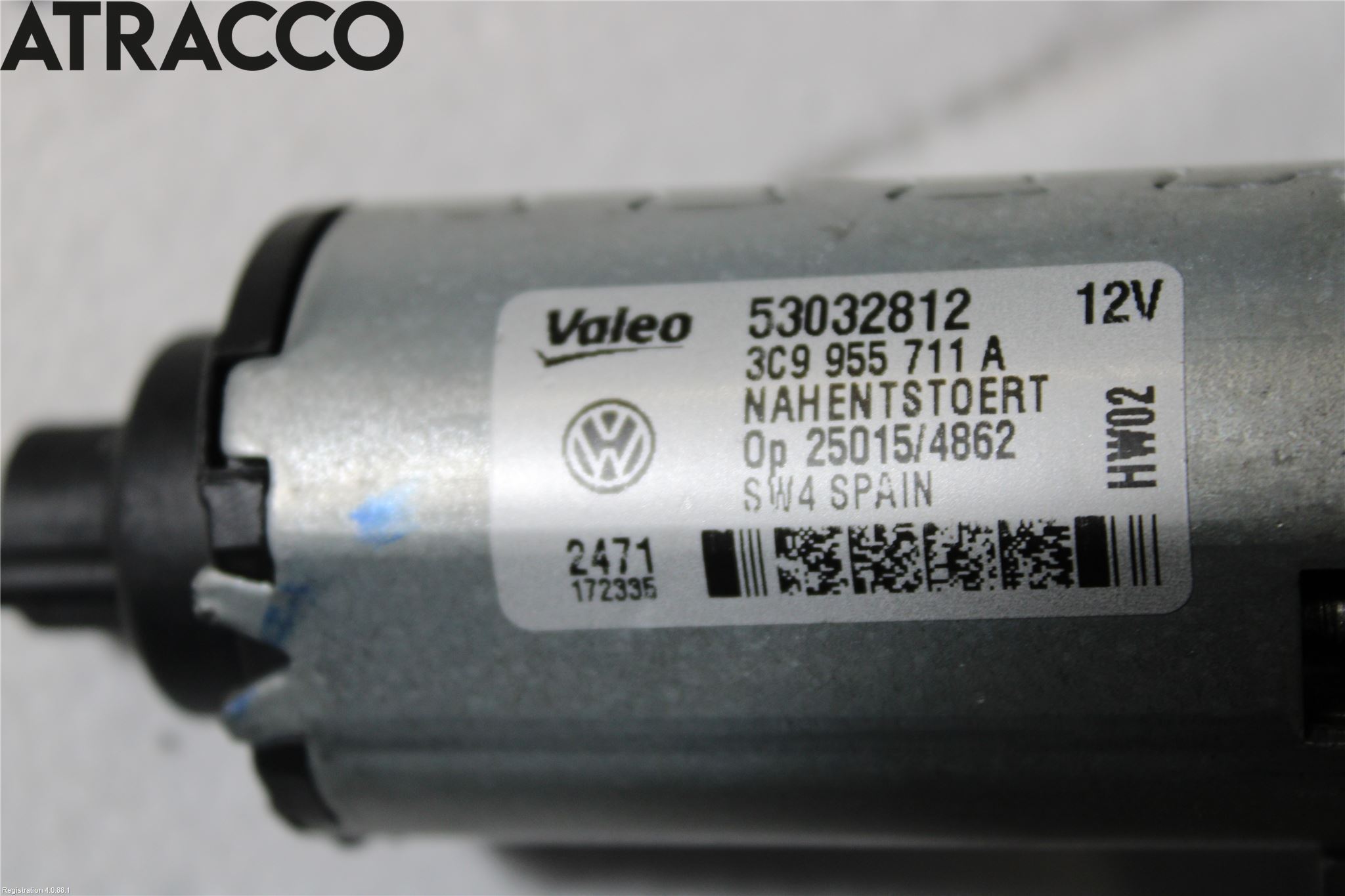 Volkswagen VW PASSAT 11-14 Torkarmotor Baklucka