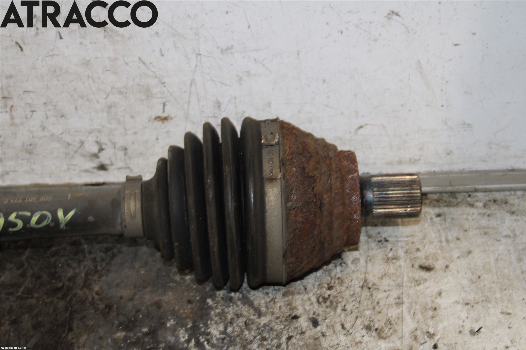Volkswagen VW GOLF / E-GOLF VII 13-20 Drivaxel Fram Vänster