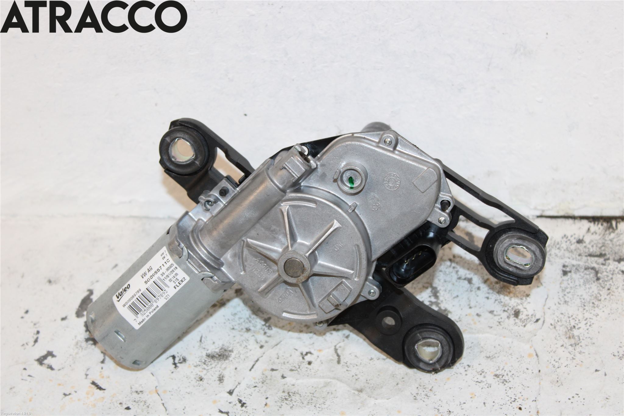 Volkswagen VW GOLF / E-GOLF VII 13-20 Torkarmotor Baklucka