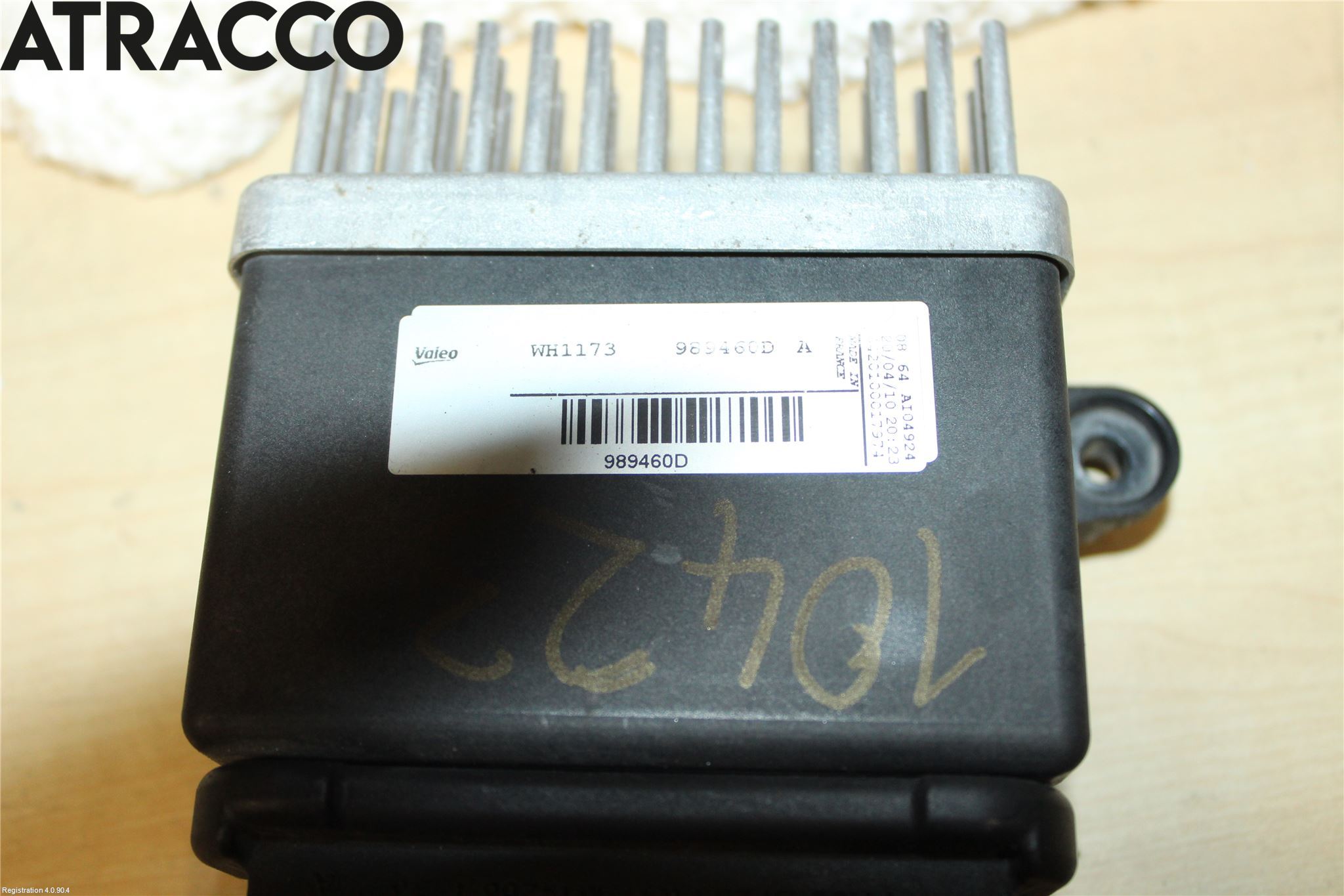 Audi A4/S4 08-11 Relä Kylfläkt