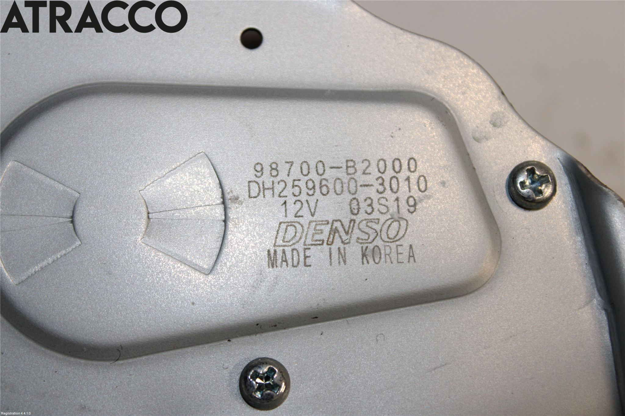 Kia SOUL 09- Torkarmotor Baklucka