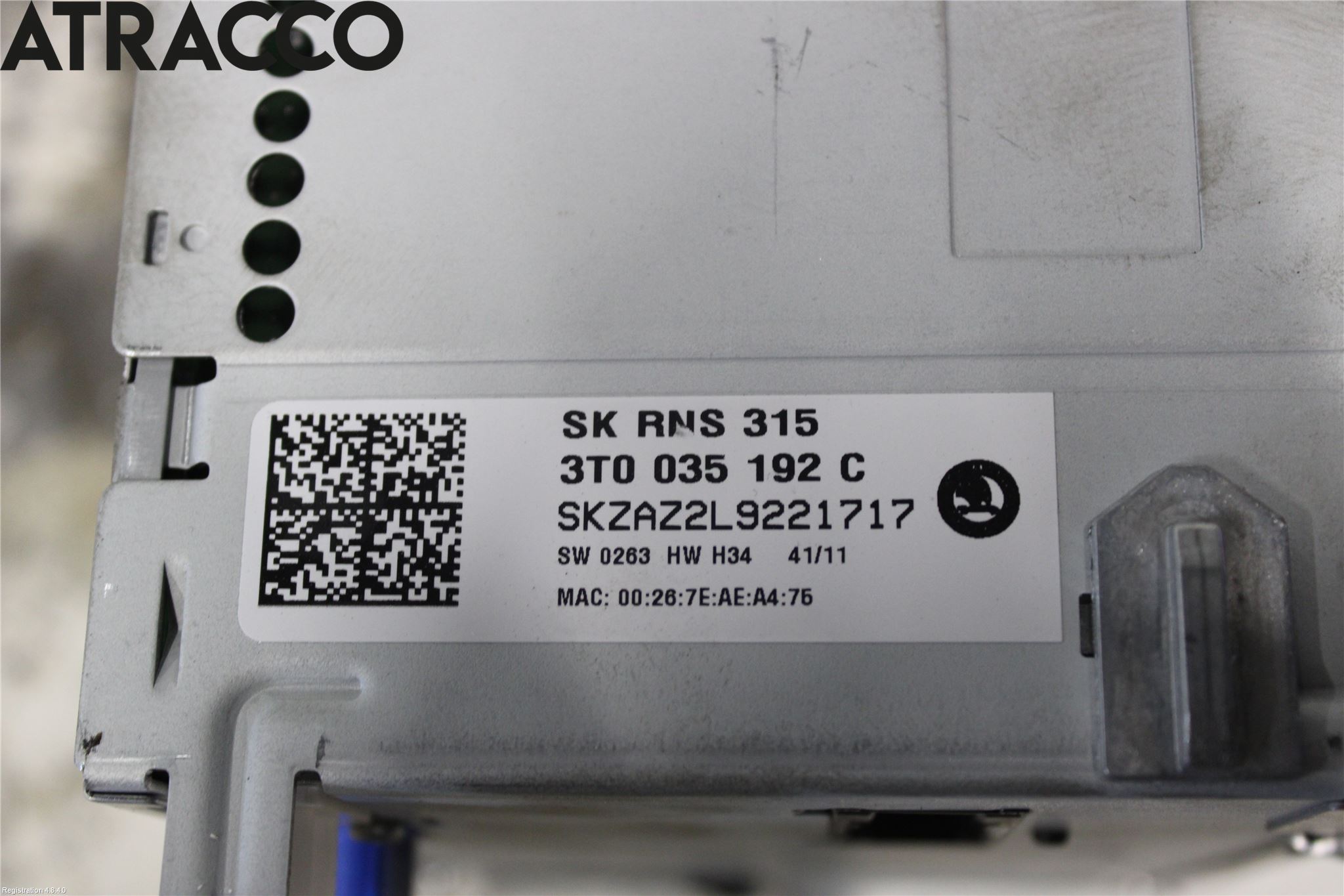 Skoda SUPERB 09-15 Cd Radio - Multimediapanel