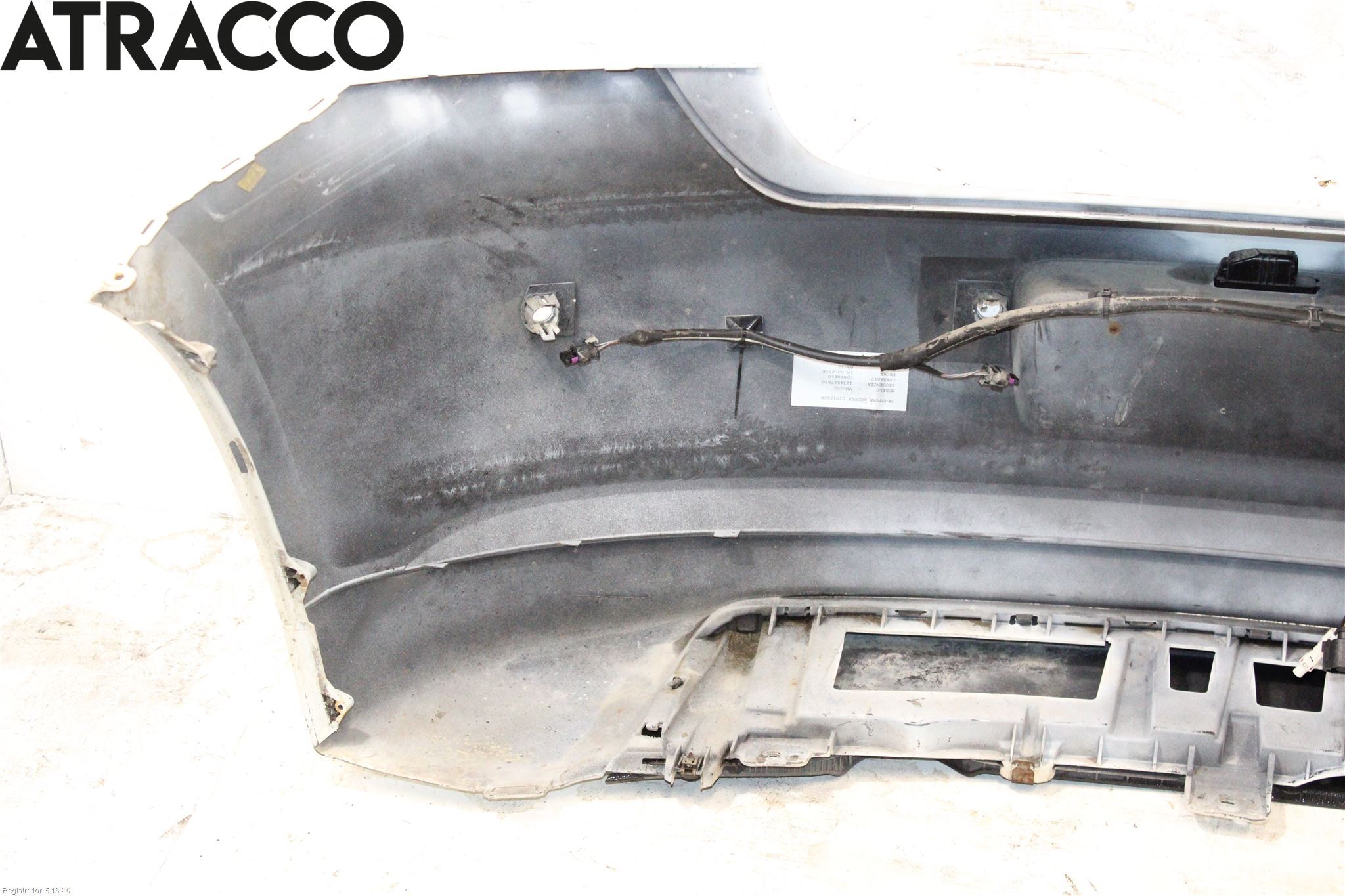 Volkswagen VW POLO 10-17 Stötfångare Bak