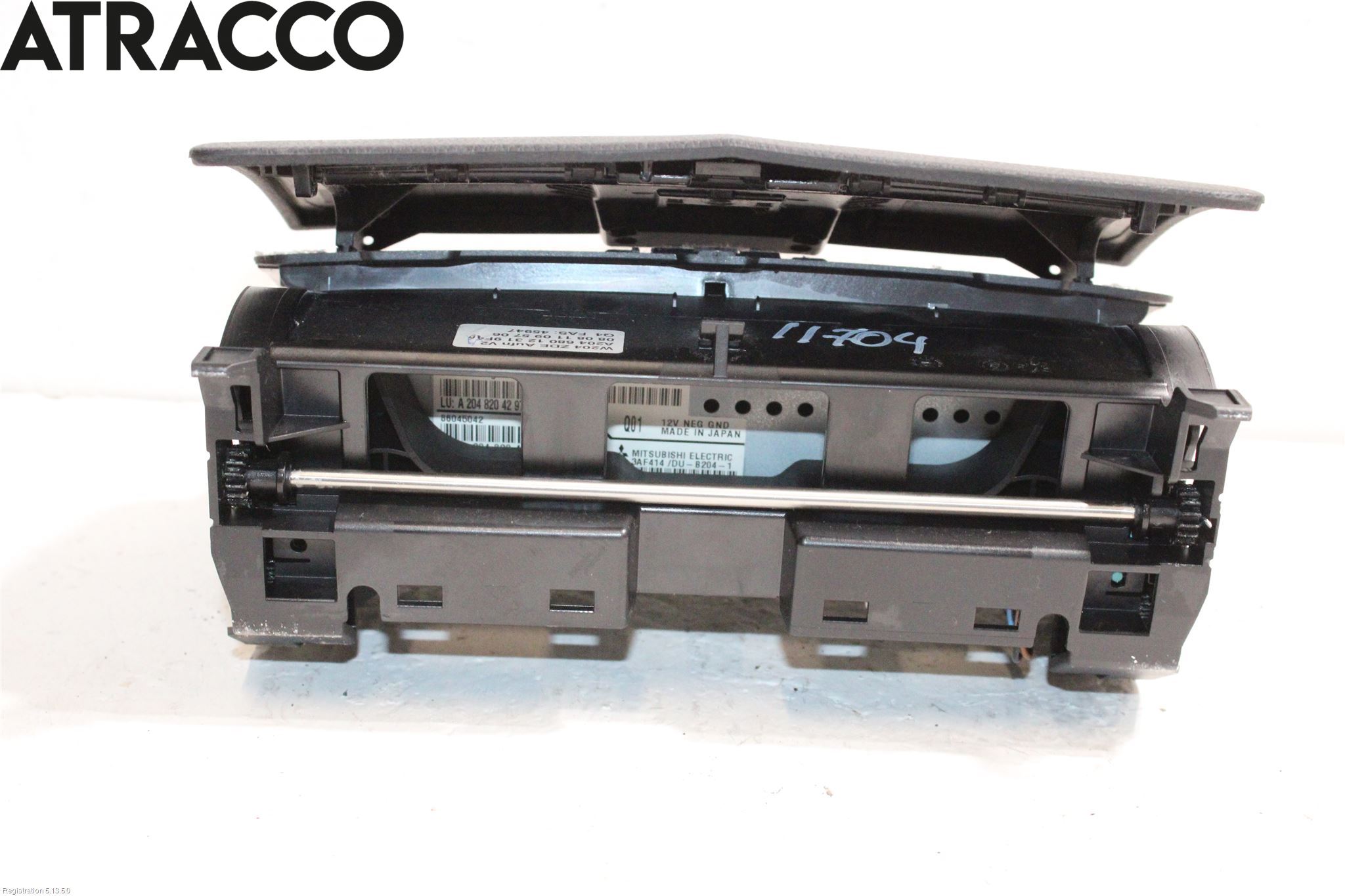 Mercedes-Benz MB C-KLASS (W204) 07-15 Kontrolldisplay