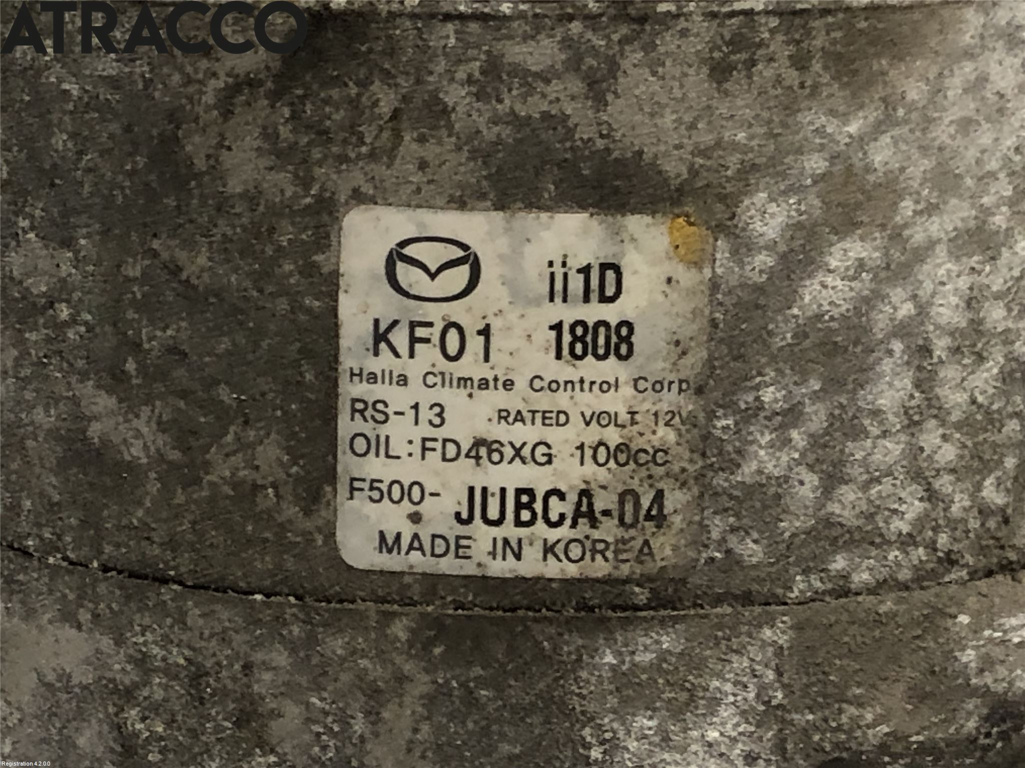 Mazda CX-5 12-17 Ac Kompressor