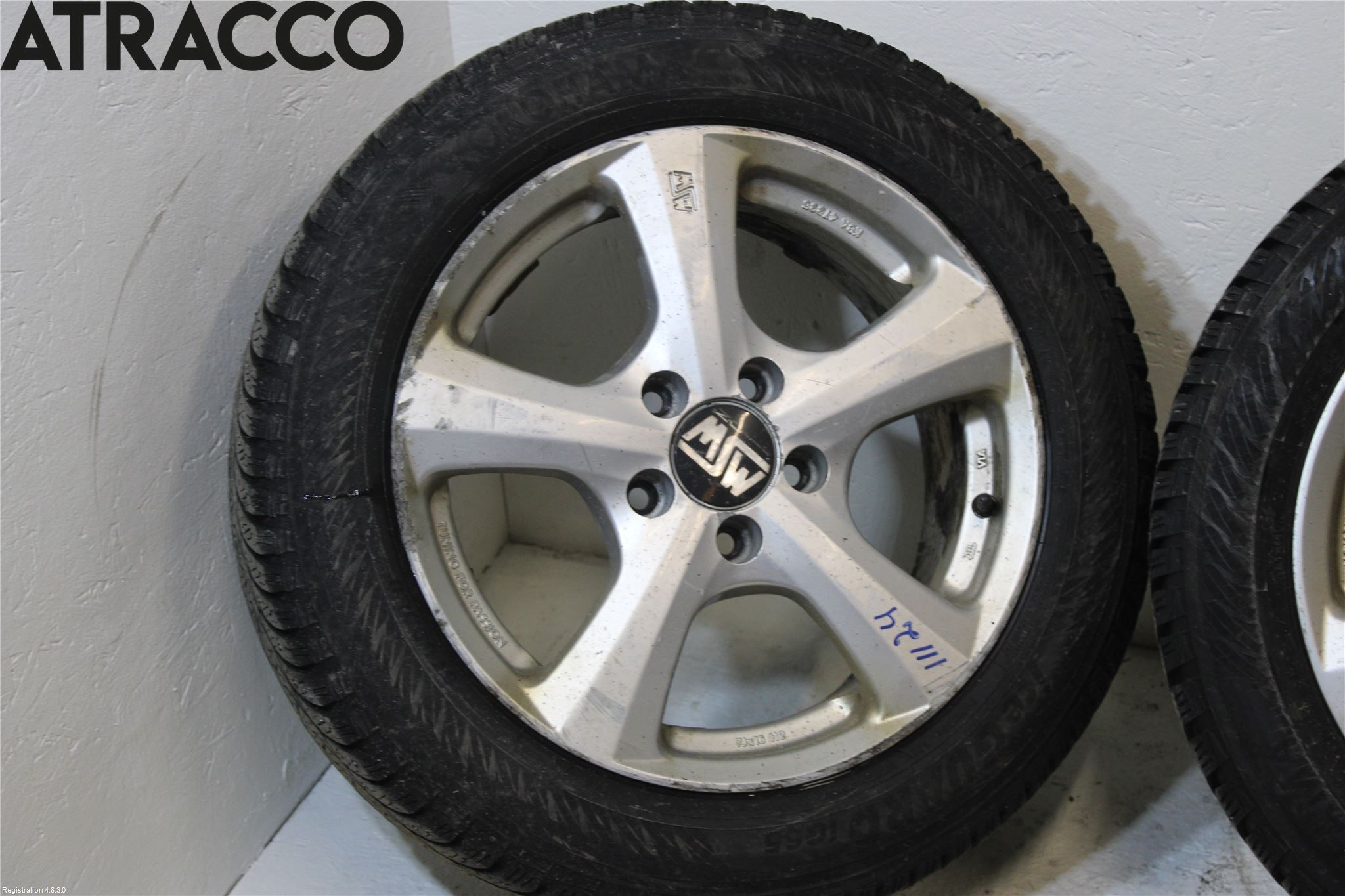 Volkswagen VW GOLF V 04-09 Vinterdäck Alumfälg 4St