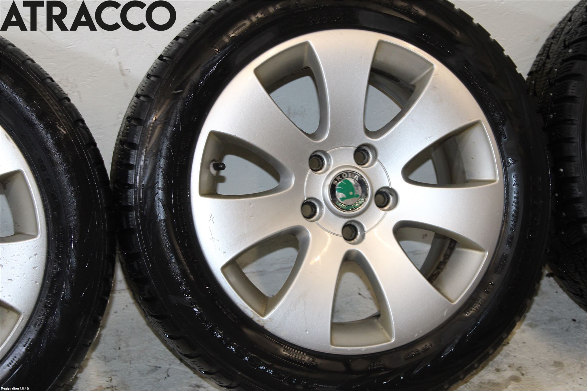 Skoda SUPERB 09-15 Vinterdäck Alumfälg 4St