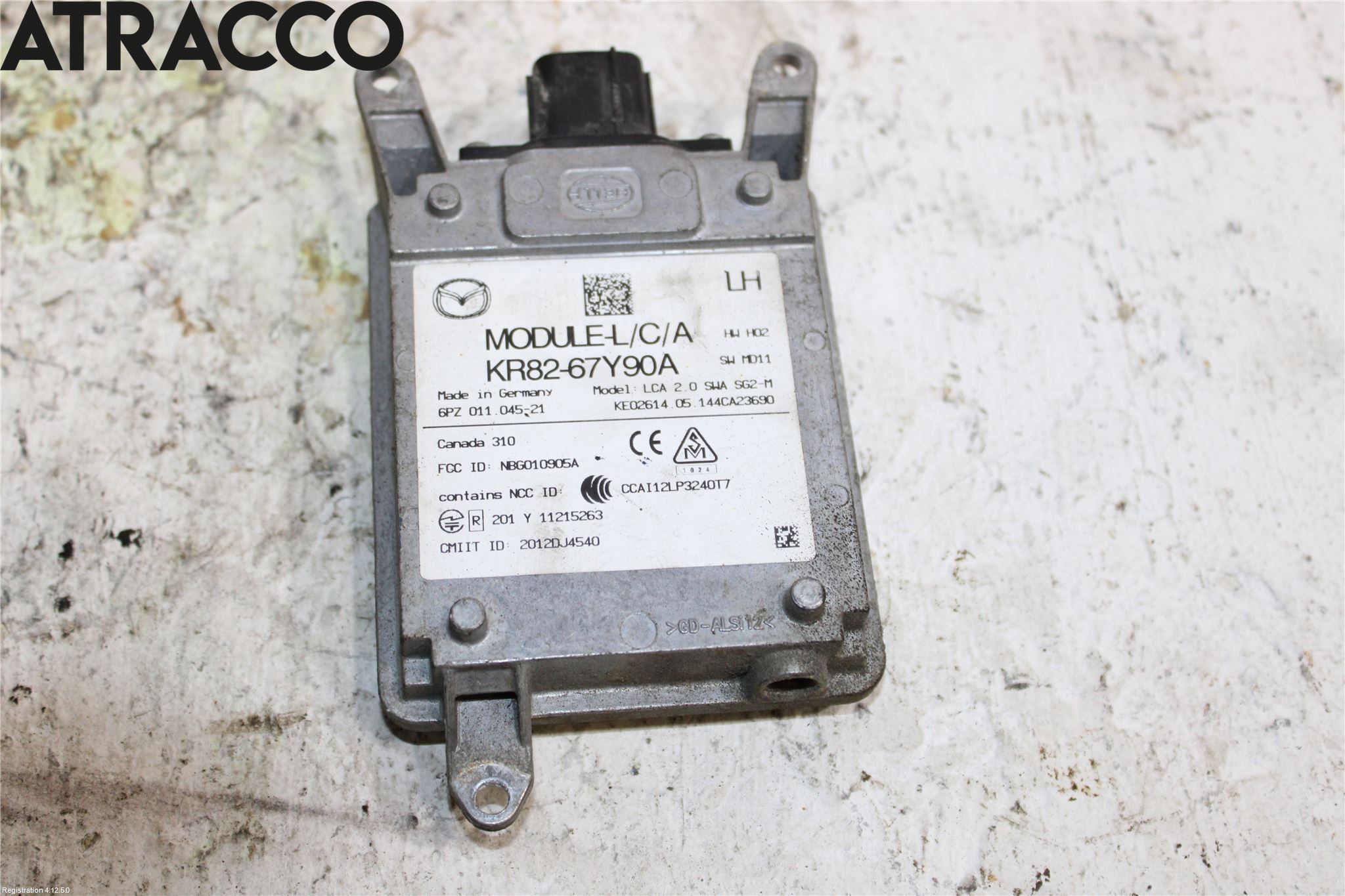 Mazda CX-5 12-17 Sensor Aktivt Kollisionsskydd