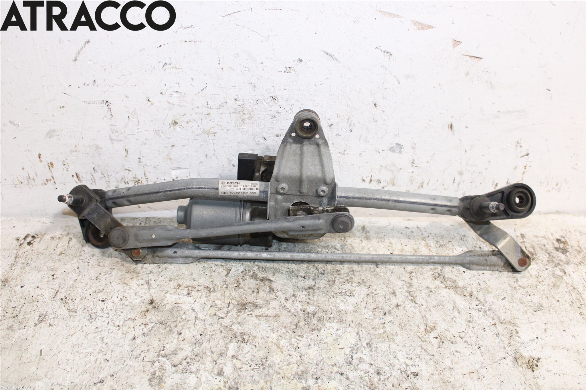 Audi A3/S3 05-13 Torkarmotor Vindruta