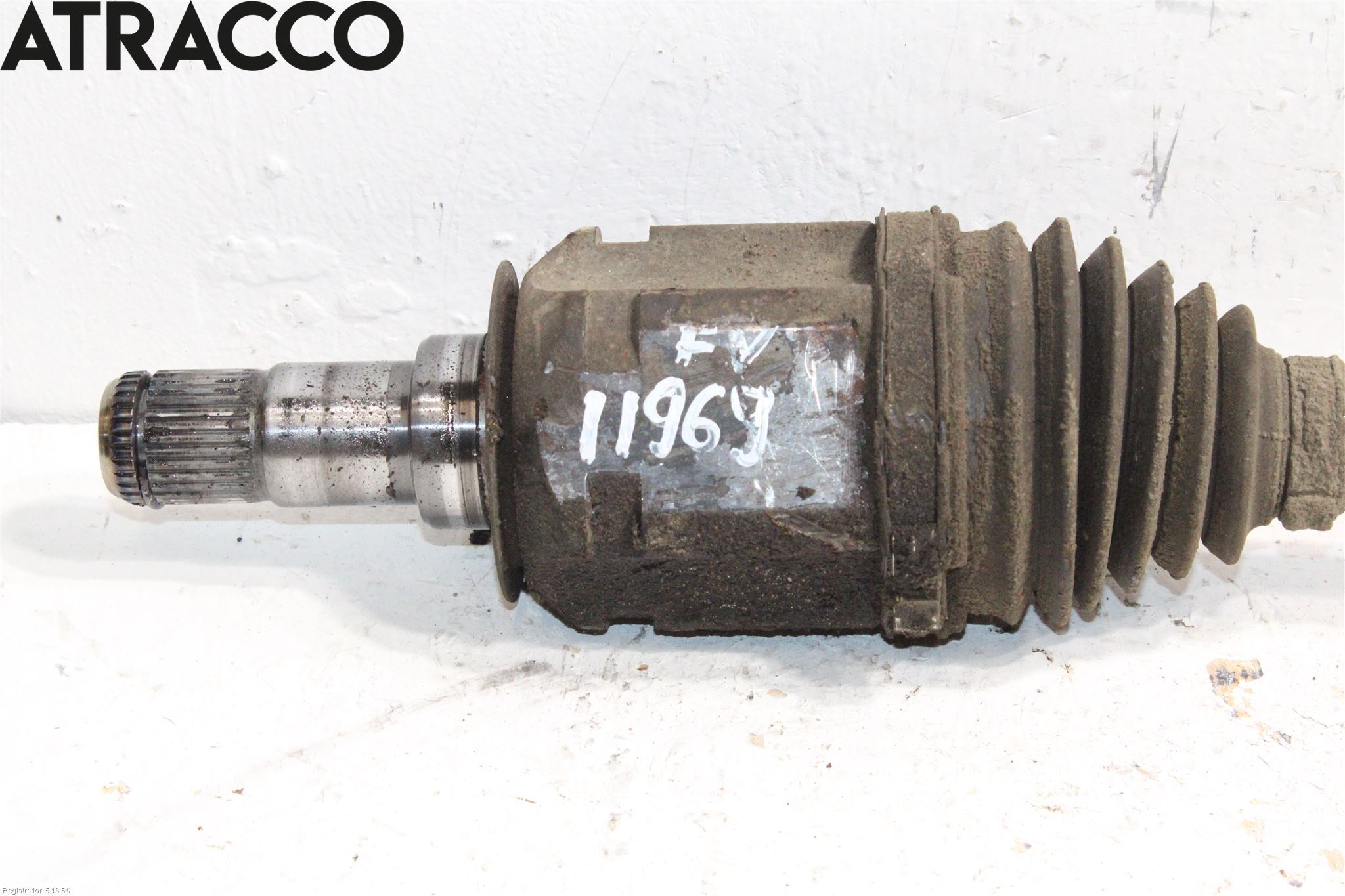 Toyota LANDCRUISER J150 10-23 Drivaxel Fram Vänster