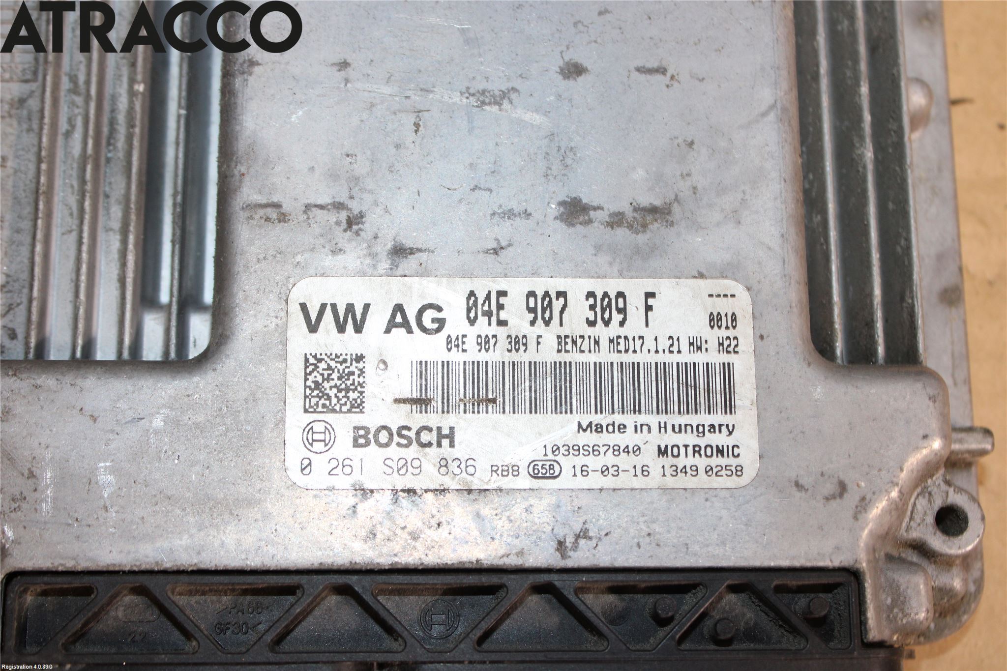Volkswagen VW GOLF / E-GOLF VII 13-20 Styrenhet Insprut Bensin