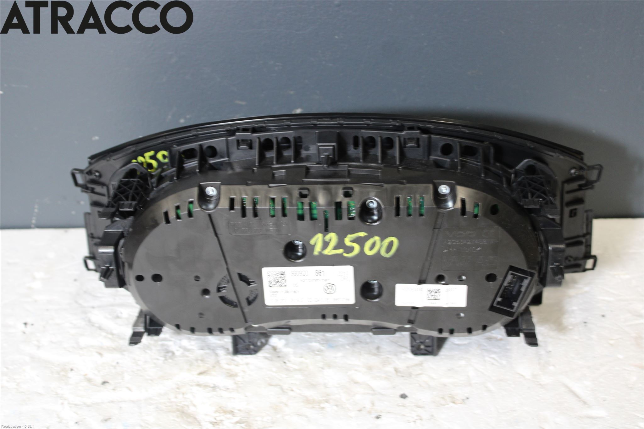 Volkswagen VW GOLF / E-GOLF VII 13-20 Instrument Hast