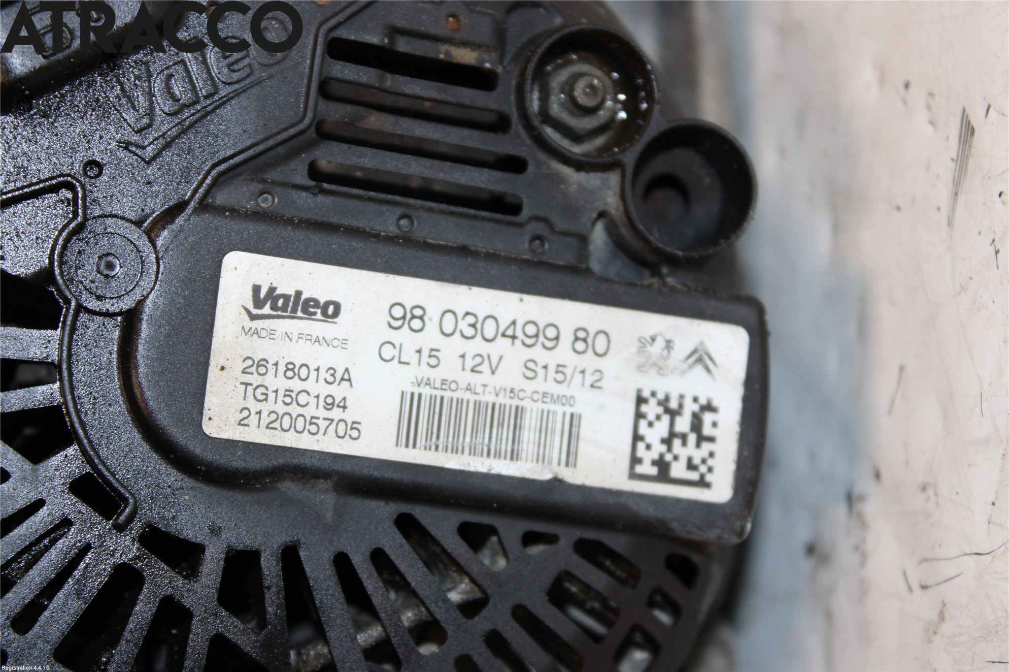 Peugeot 4008 Generator