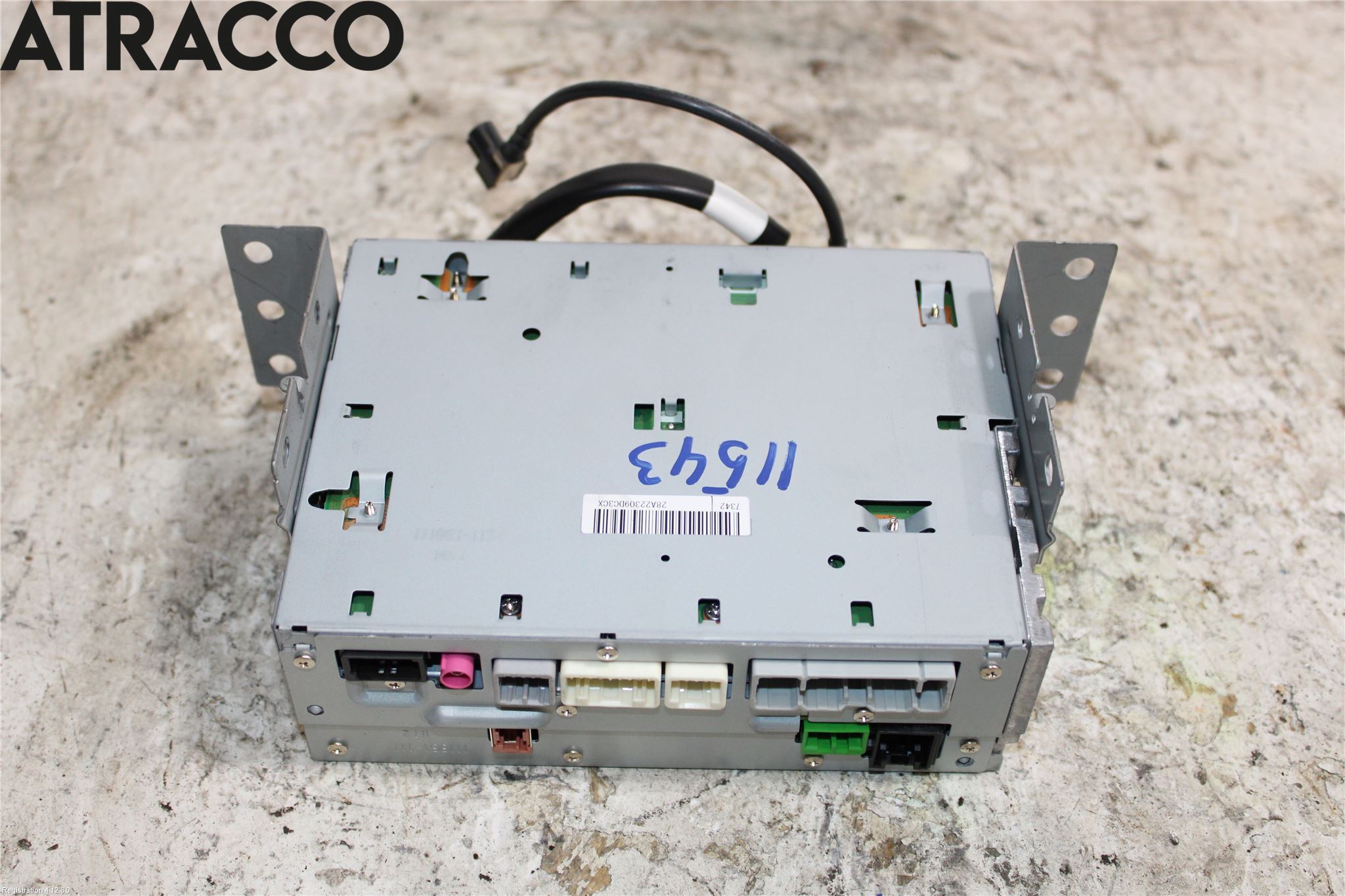 Isuzu D-MAX Cd Radio - Multimediapanel