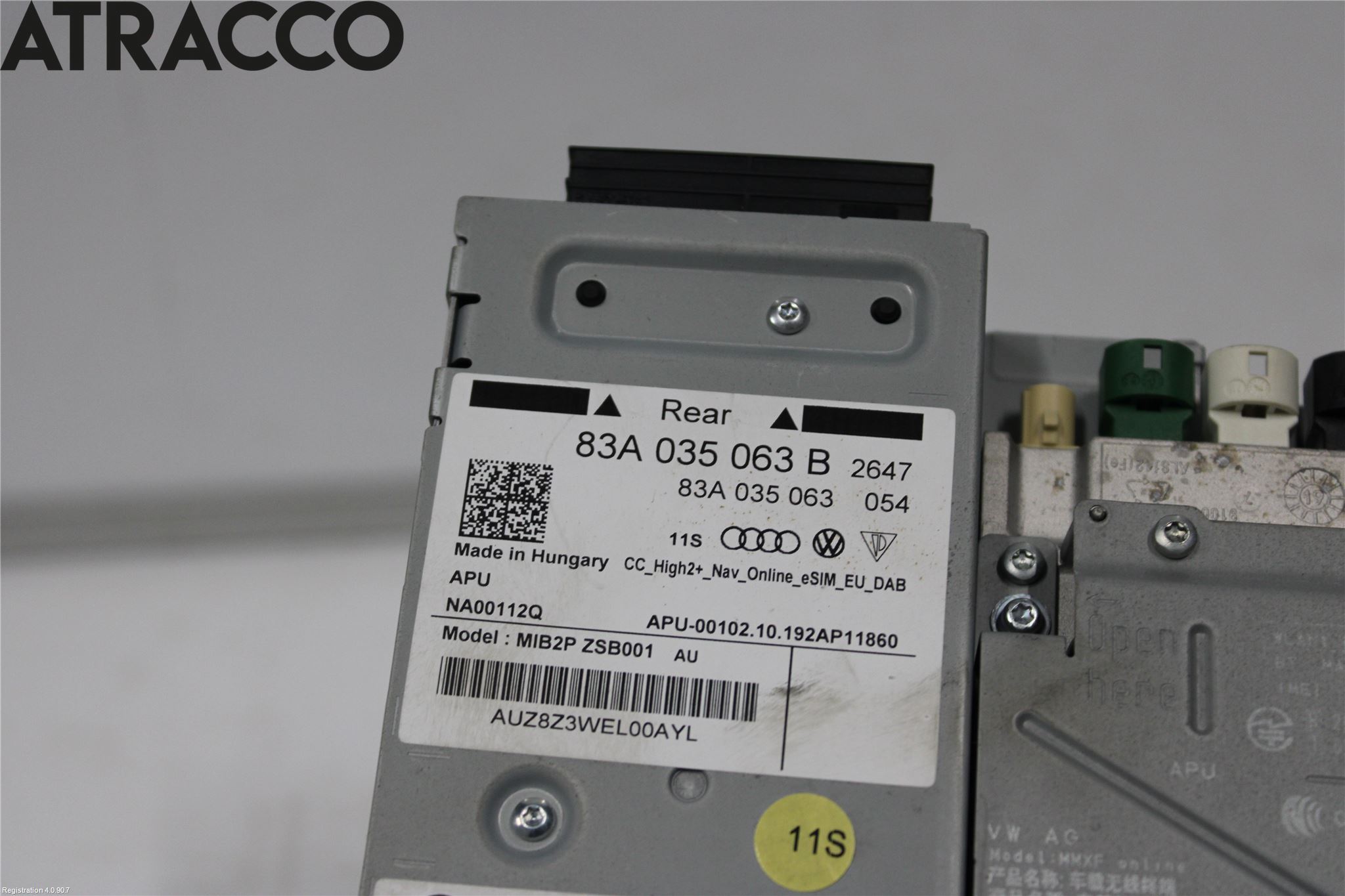 Audi A1 19- Radio Övrigt