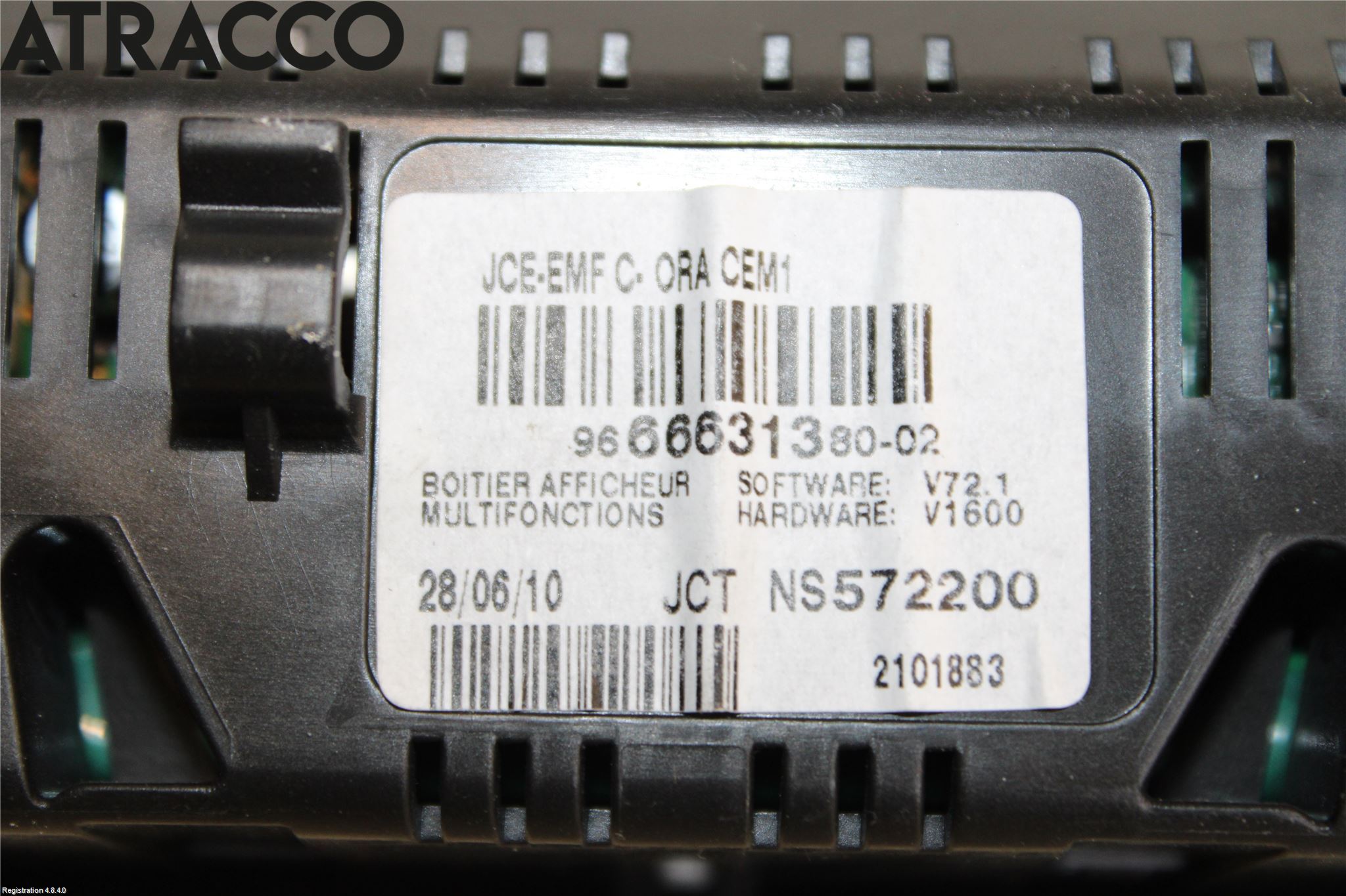 Peugeot 5008 10-16 Färddator