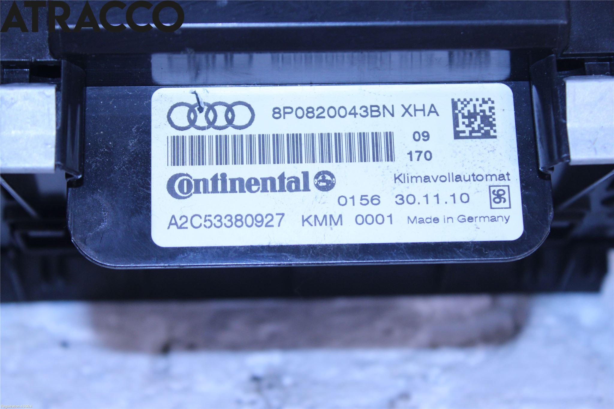 Audi A3/S3 05-13 Ac Styrenhet Ac Manöveren