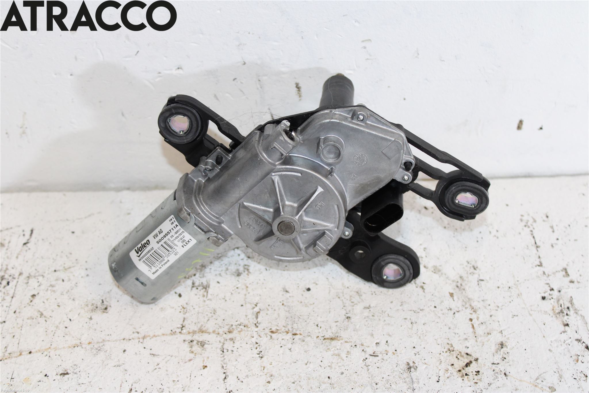 Volkswagen VW GOLF / E-GOLF VII 13-20 Torkarmotor Baklucka
