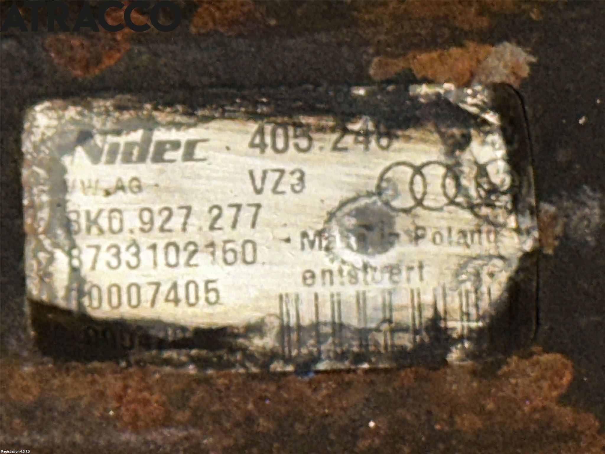 Audi A4/S4 08-11 Bakväxel-Diff