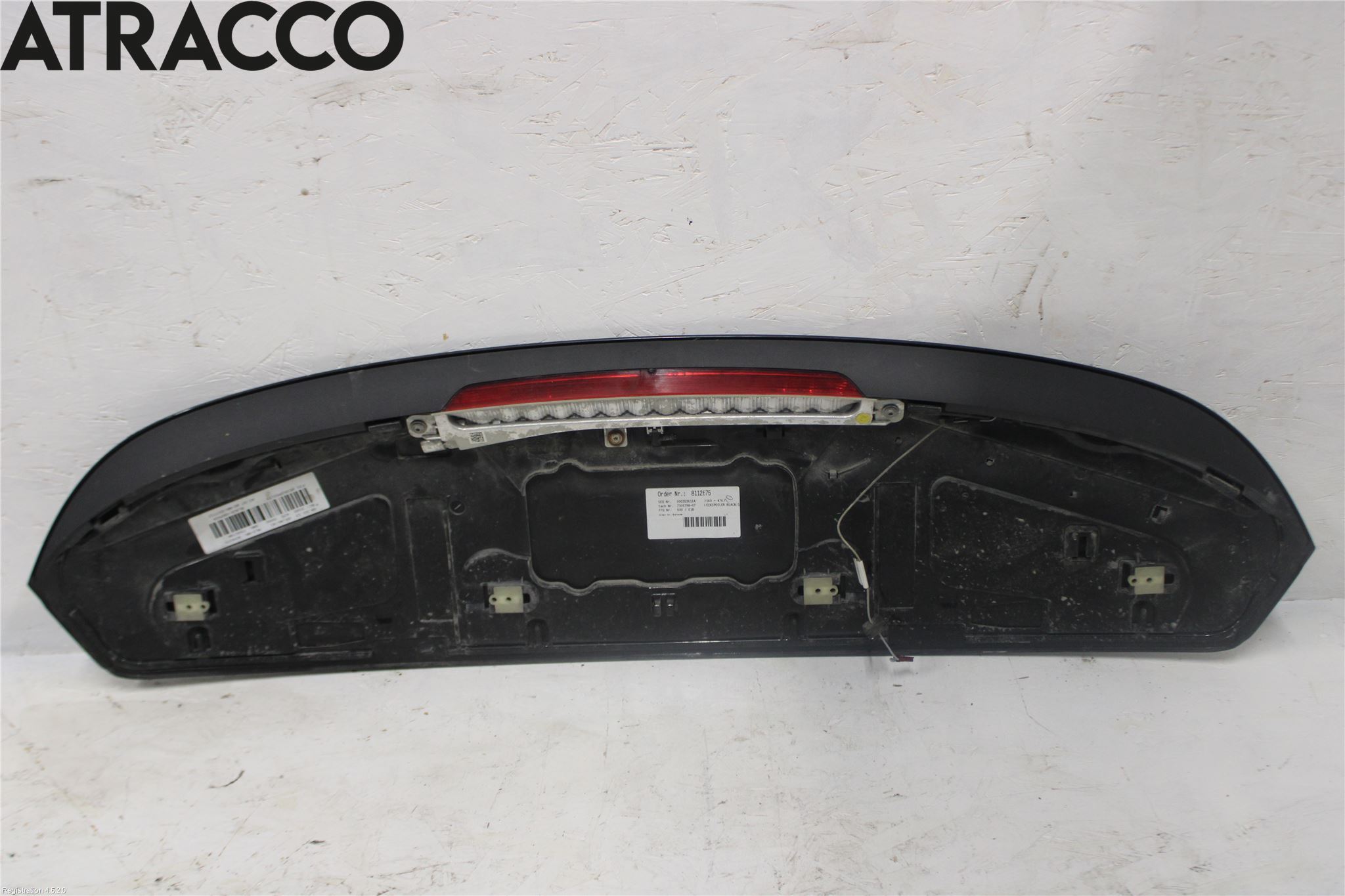 BMW 3 F30/F31/F80 12-19 Spoiler Baklucka