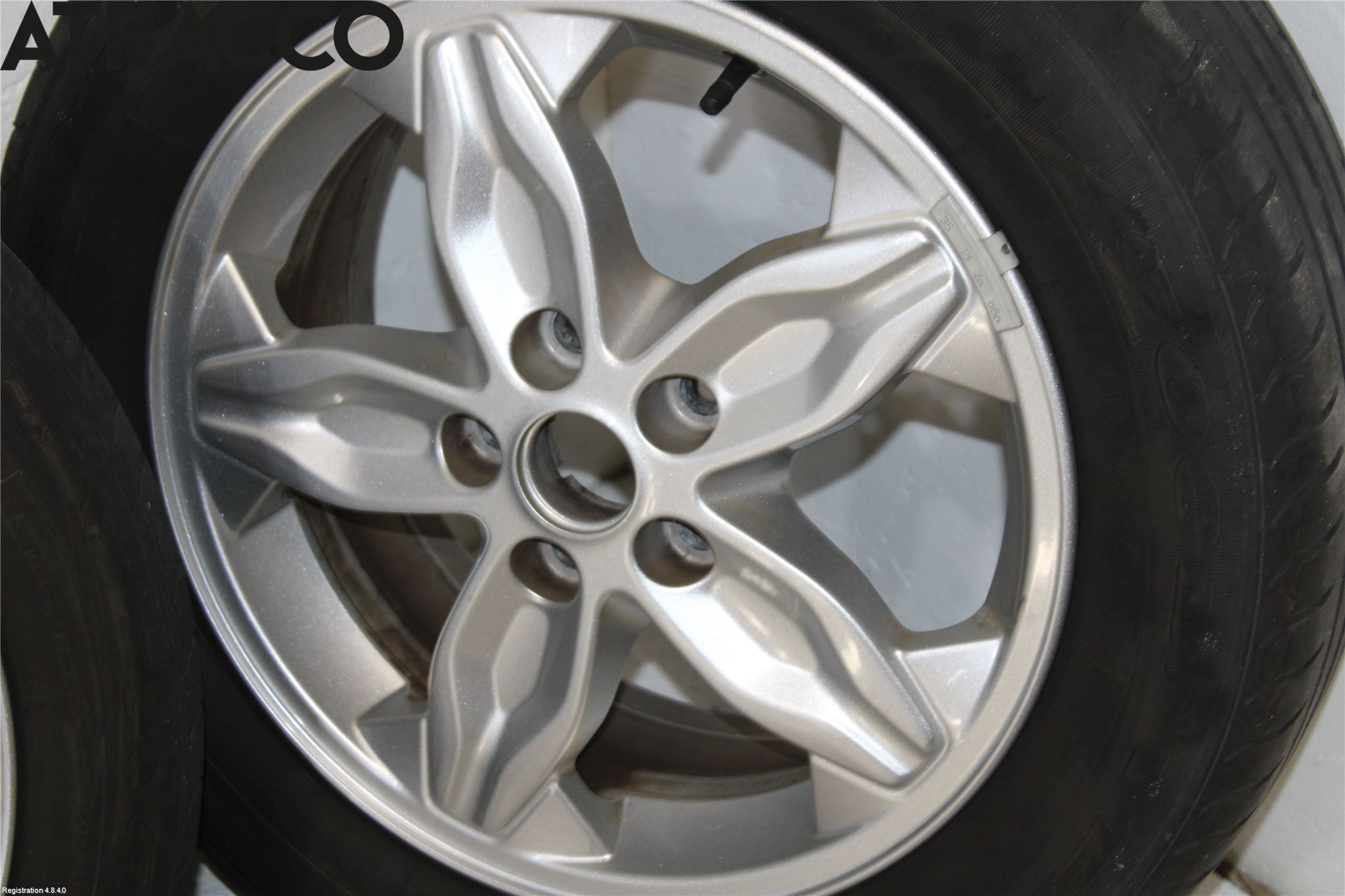 Volkswagen VW TOURAN 03-10 Sommardäck Alumfälg 4St