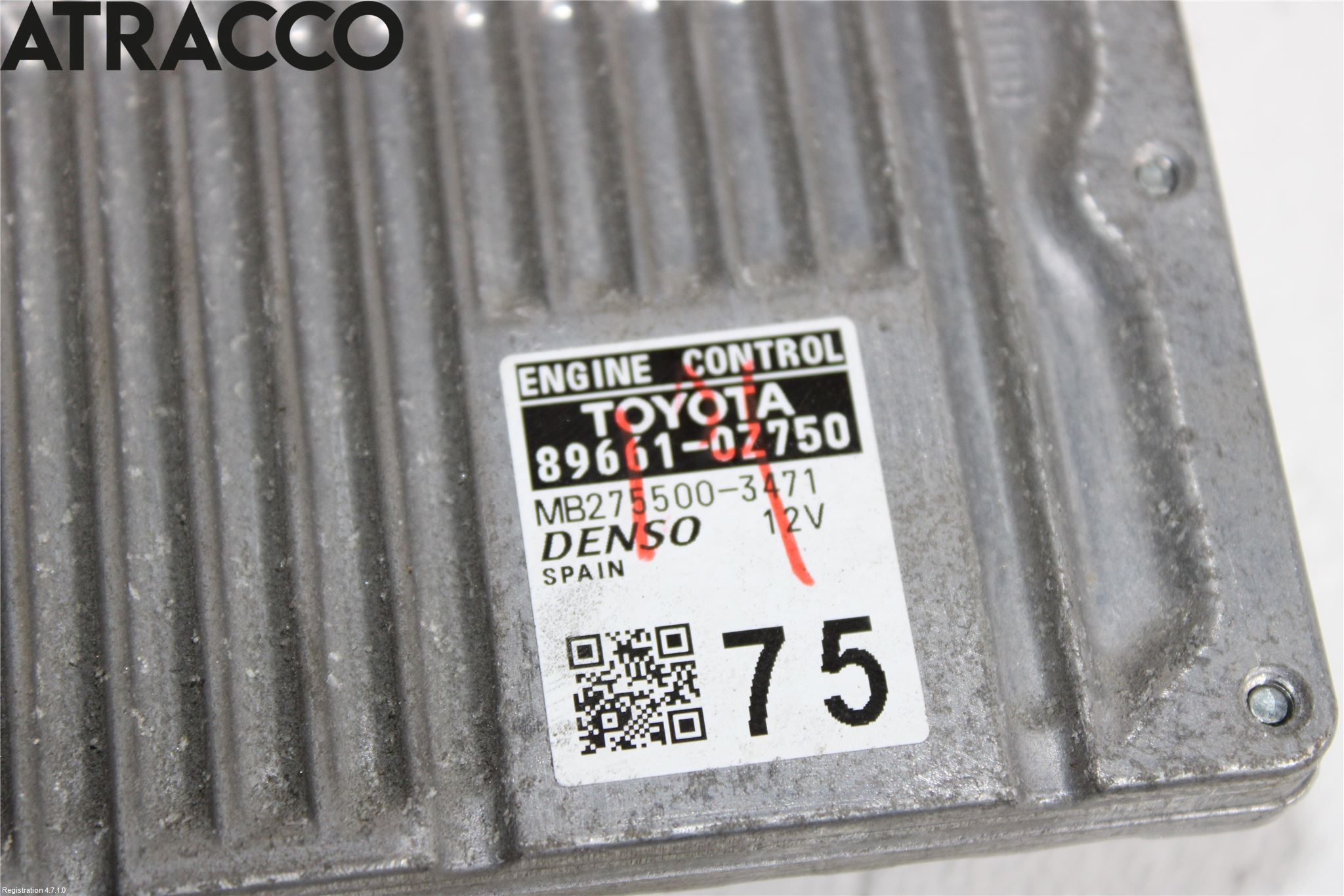 Toyota AURIS 13-19 Styrenhet Insprut Bensin