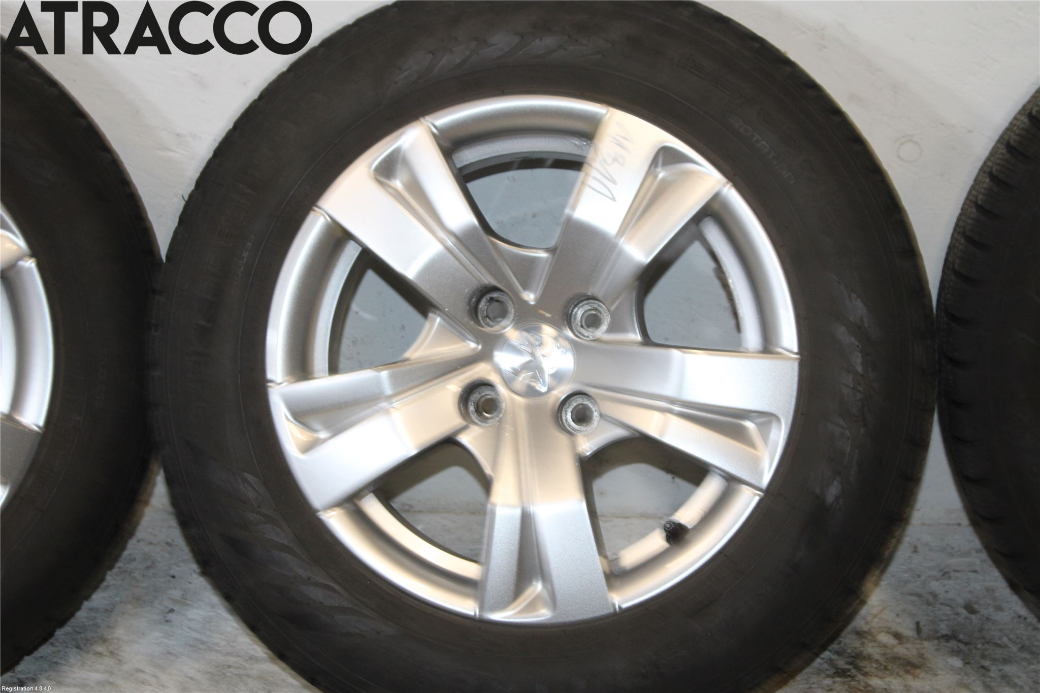Peugeot 2008 13-20 Vinterdäck Alumfälg 4St