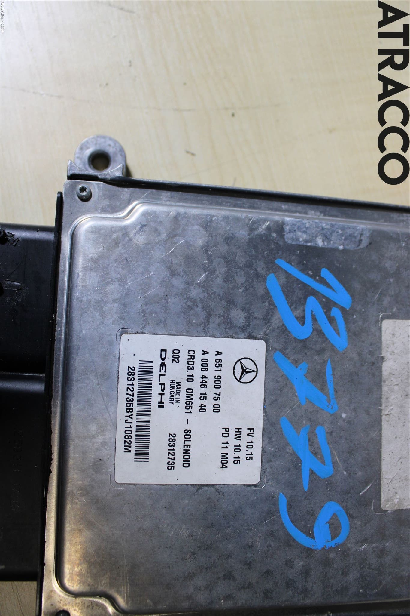 Mercedes-Benz MB C-KLASS (W204) 07-15 Styrenhet Insprut Bensin