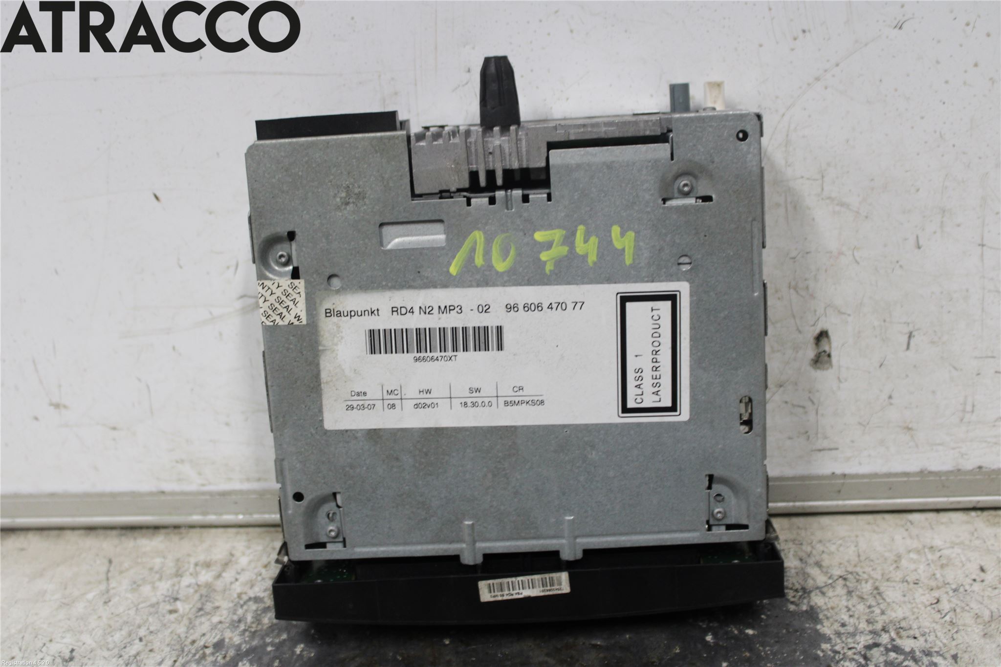 Citroen C4 I   05-10 Cd Radio - Multimediapanel