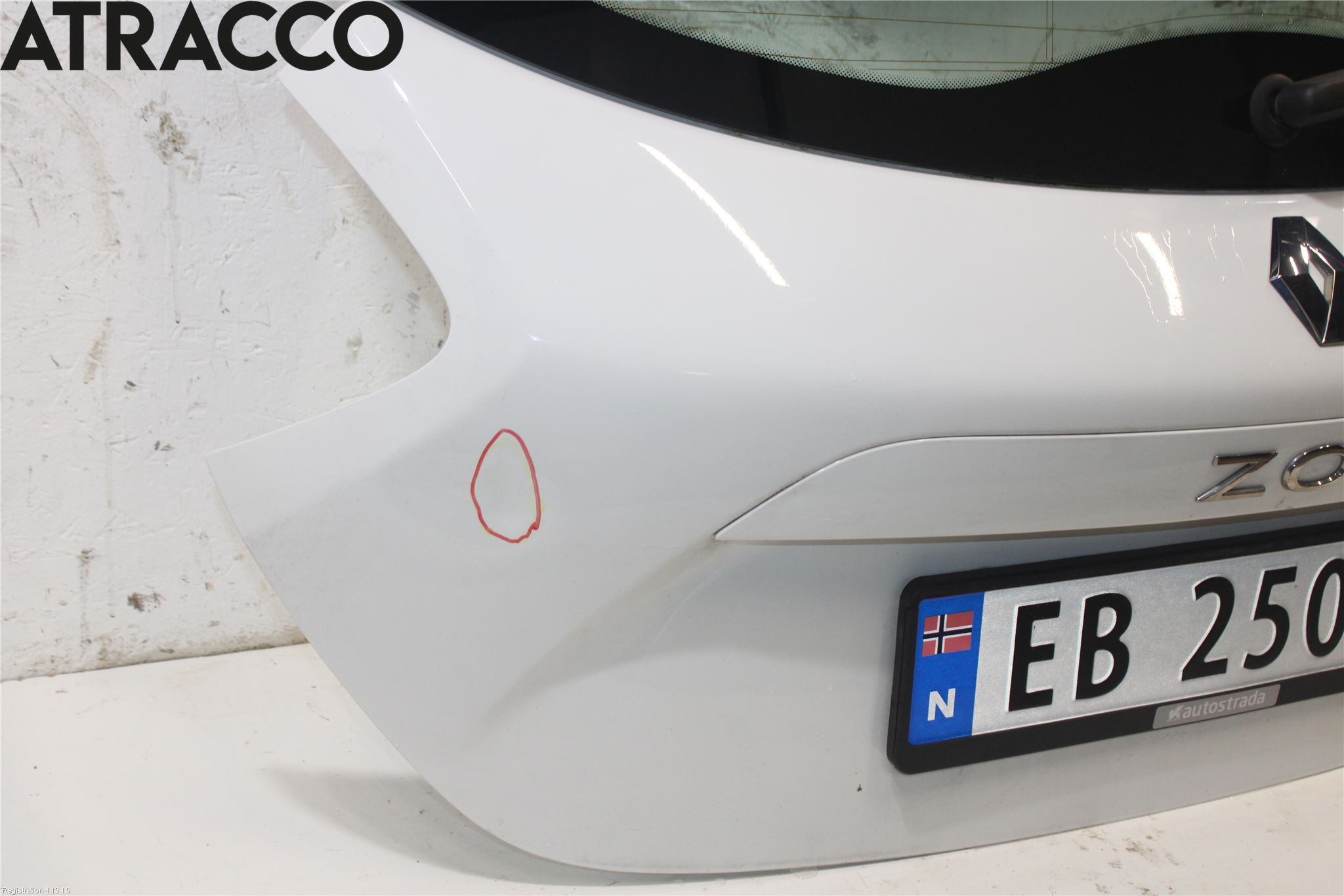 Renault ZOE/E-TECH 13- Baklucka Cc-Kombi-Sedan