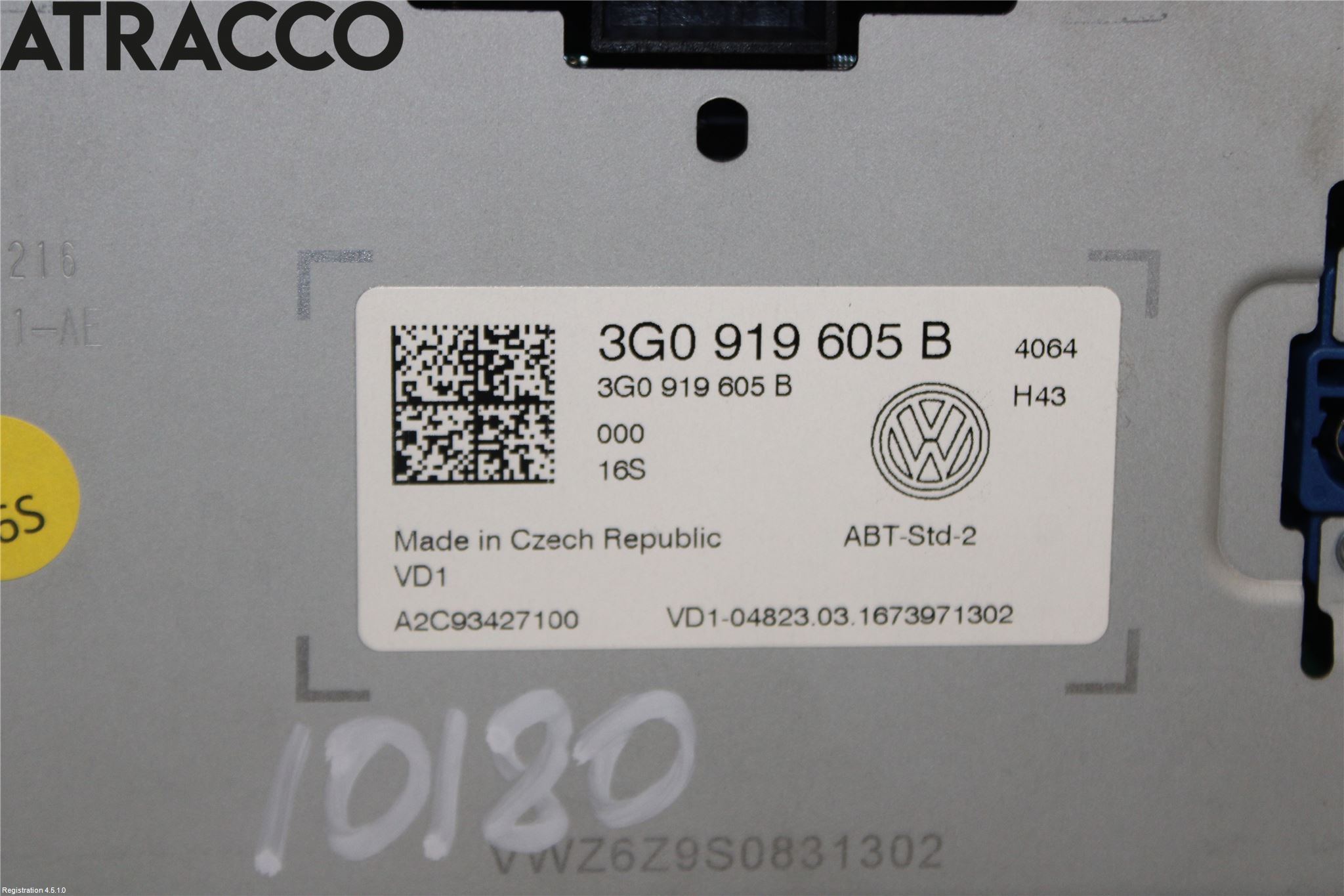 Volkswagen VW GOLF PLUS/CROSS GOLF 04-14 Multifunktionsdisplay