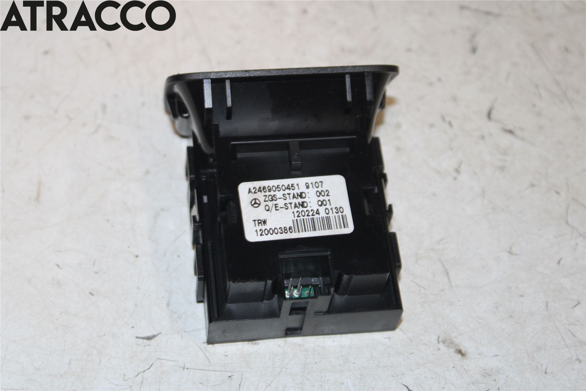 Mercedes-Benz MB B-KLASS (W246/W242) 12-19 Strömställare Parkeringsbroms