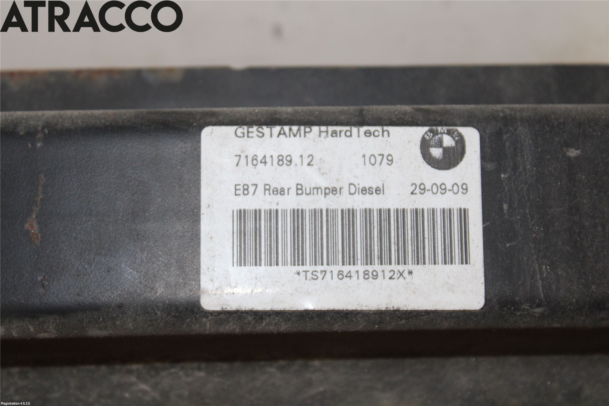 BMW 1 E87/81 5D/3D 03-11 Stötfångarbalk Bak