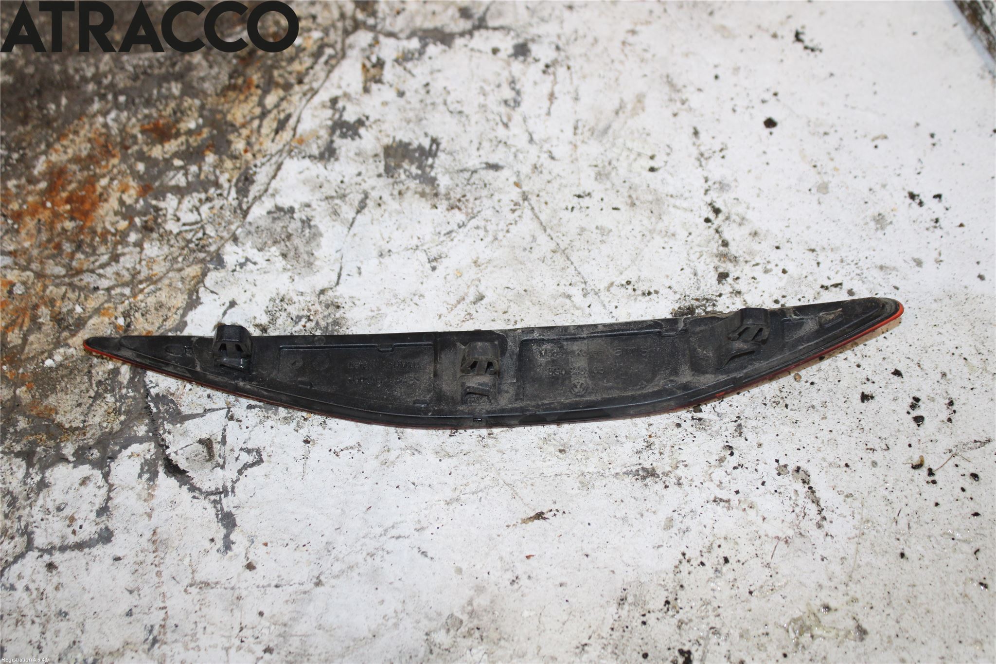 Volkswagen VW GOLF VI 09-13 Dimljus/Reflex Bak
