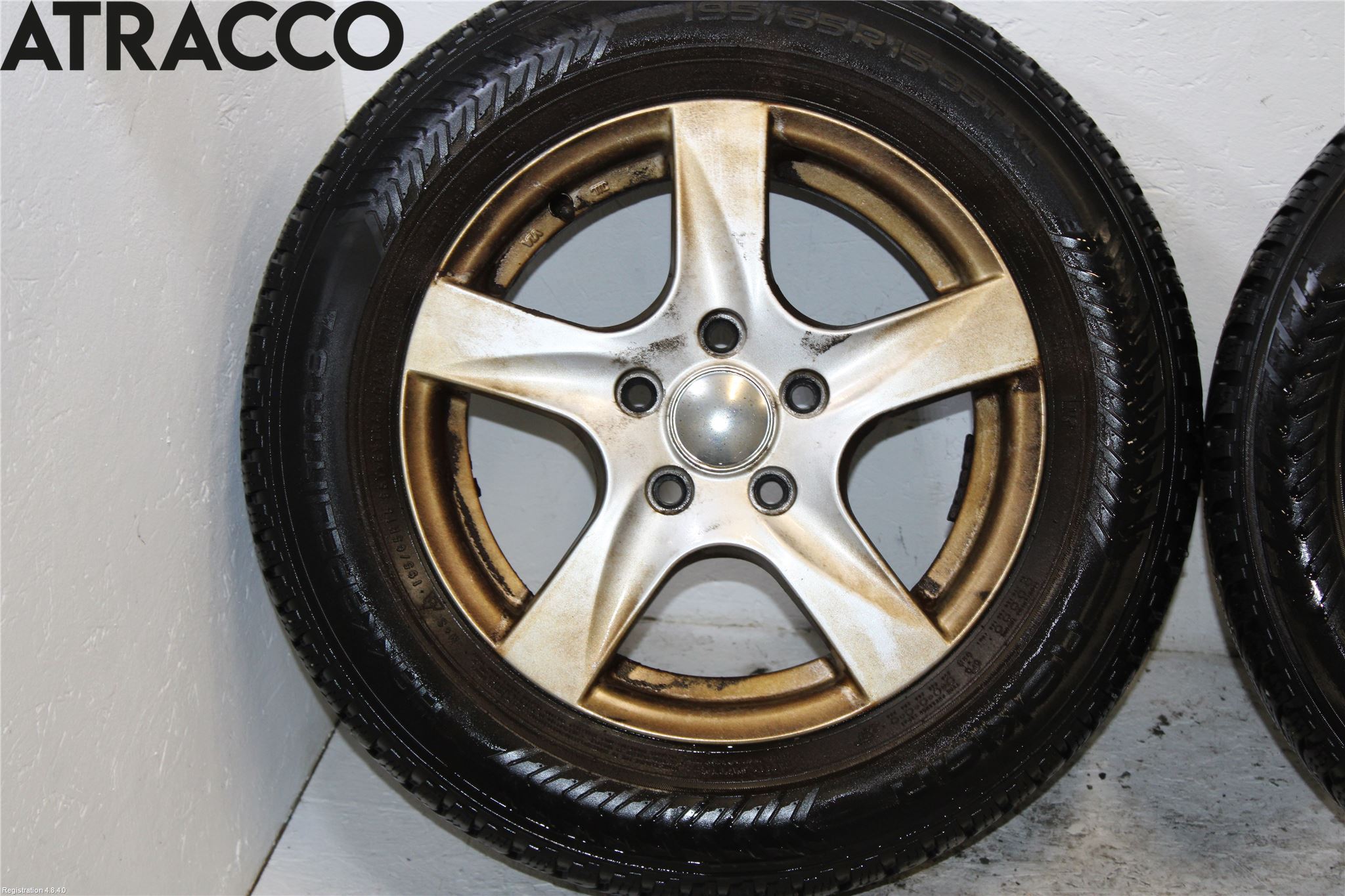 Volkswagen VW GOLF VI 09-13 Vinterdäck Alumfälg 4St