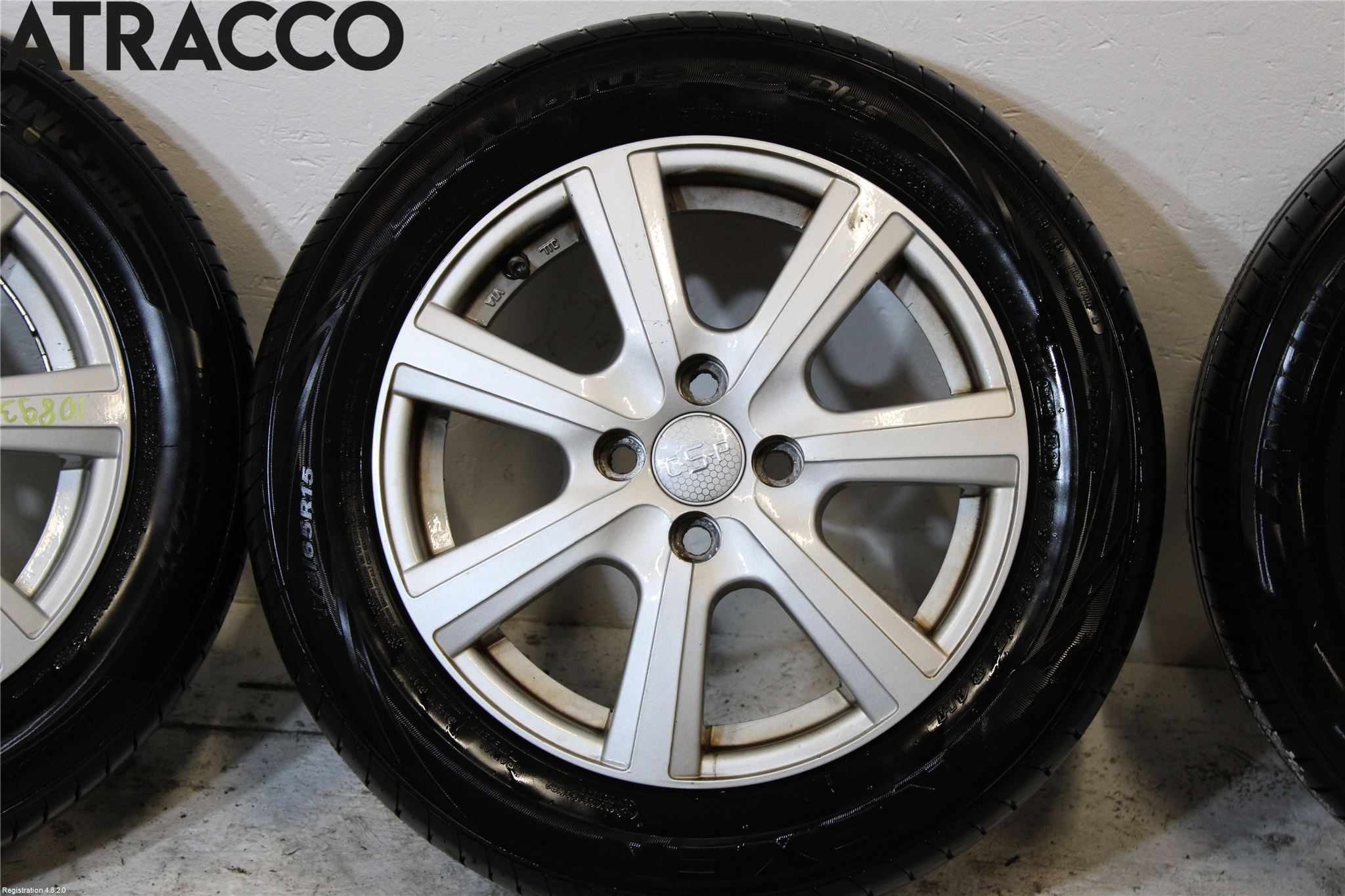 Toyota YARIS XP130 15-20 Sommardäck Alumfälg 4St