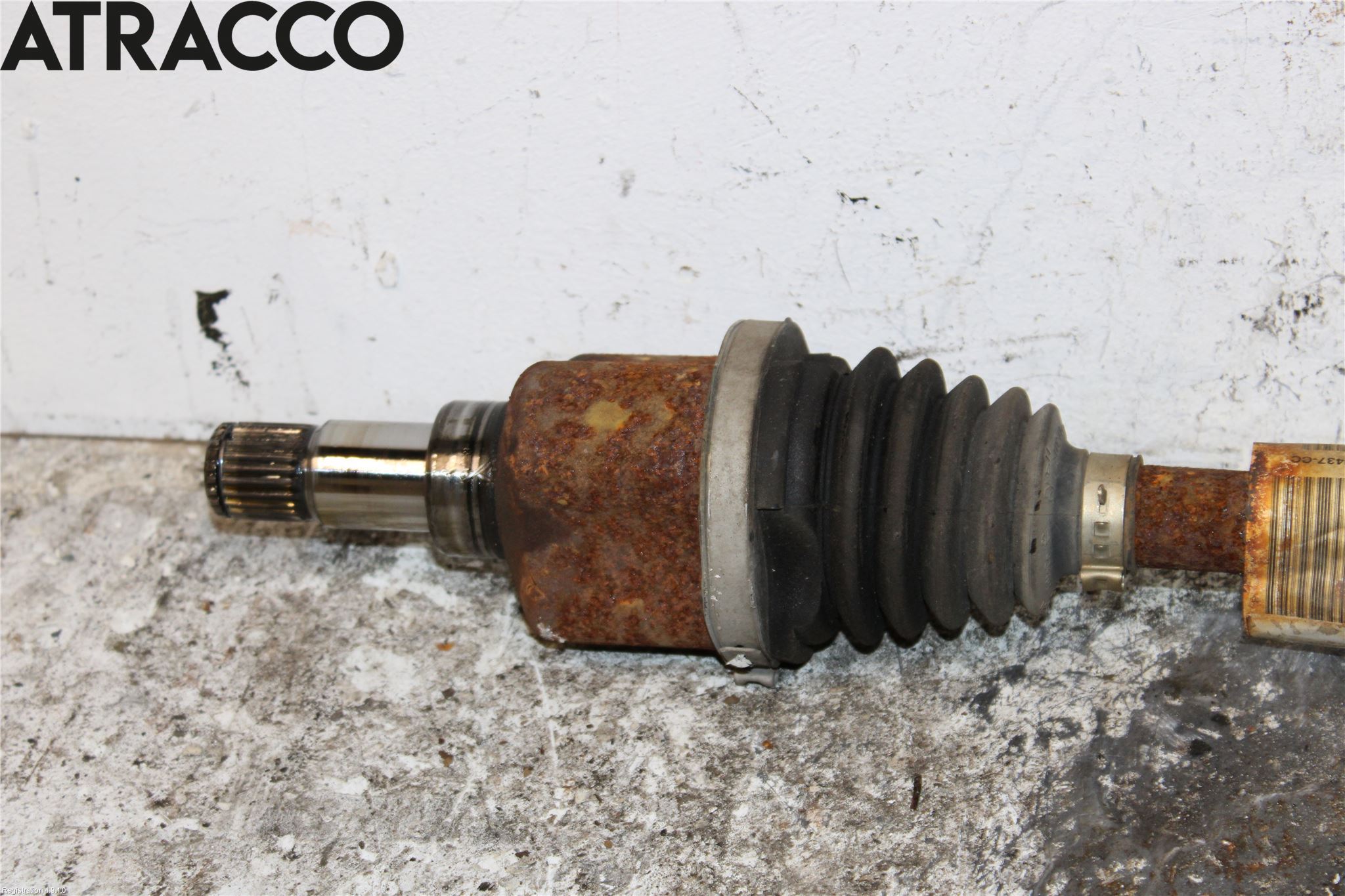 Ford FIESTA 13-17 Drivaxel Fram Vänster