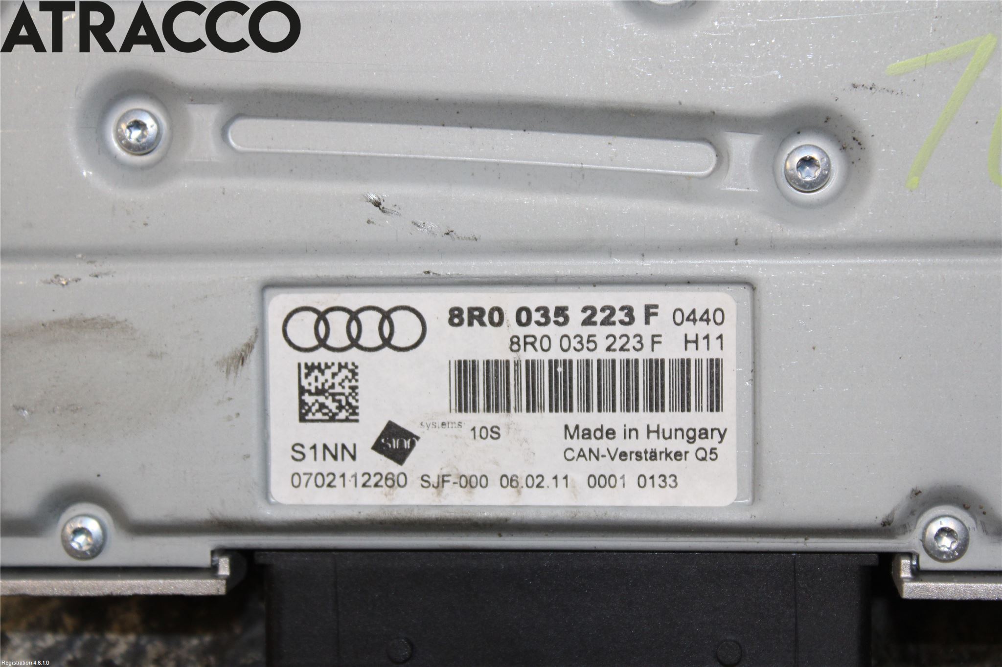 Audi A4/S4 08-11 Radio-Stereo Förstärkare