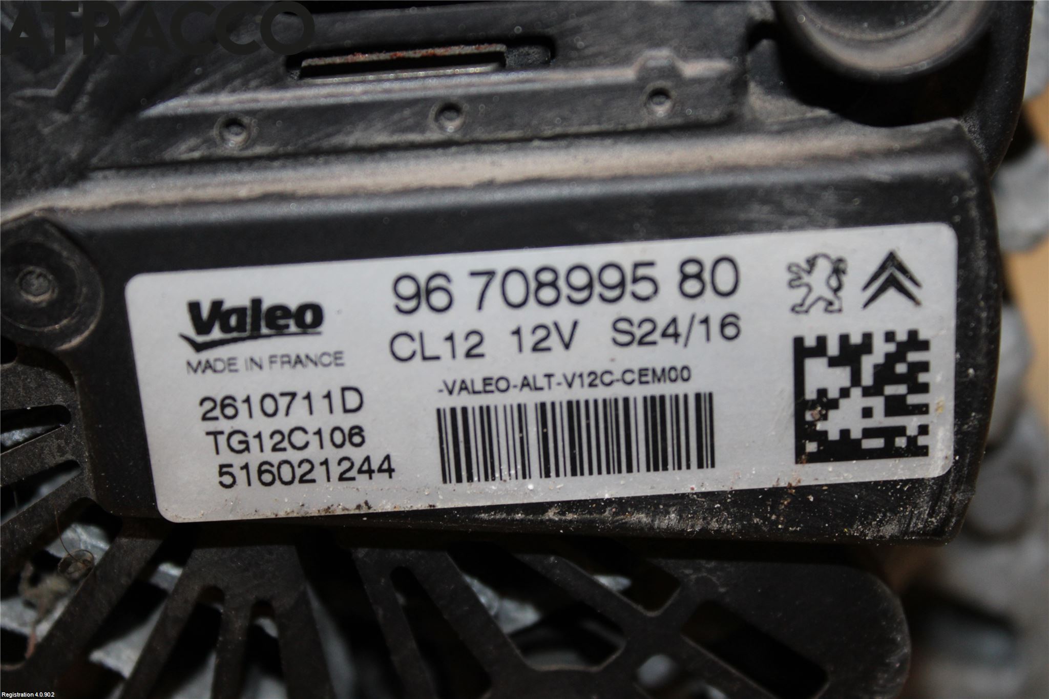 Peugeot 308 14-21 Generator