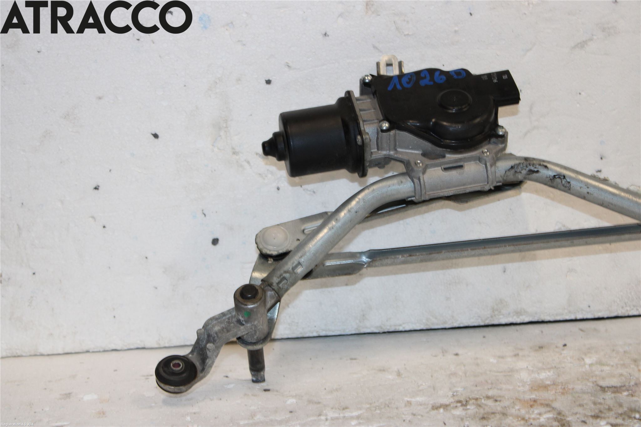 Renault CAPTUR 13-19 Torkarmotor Vindruta