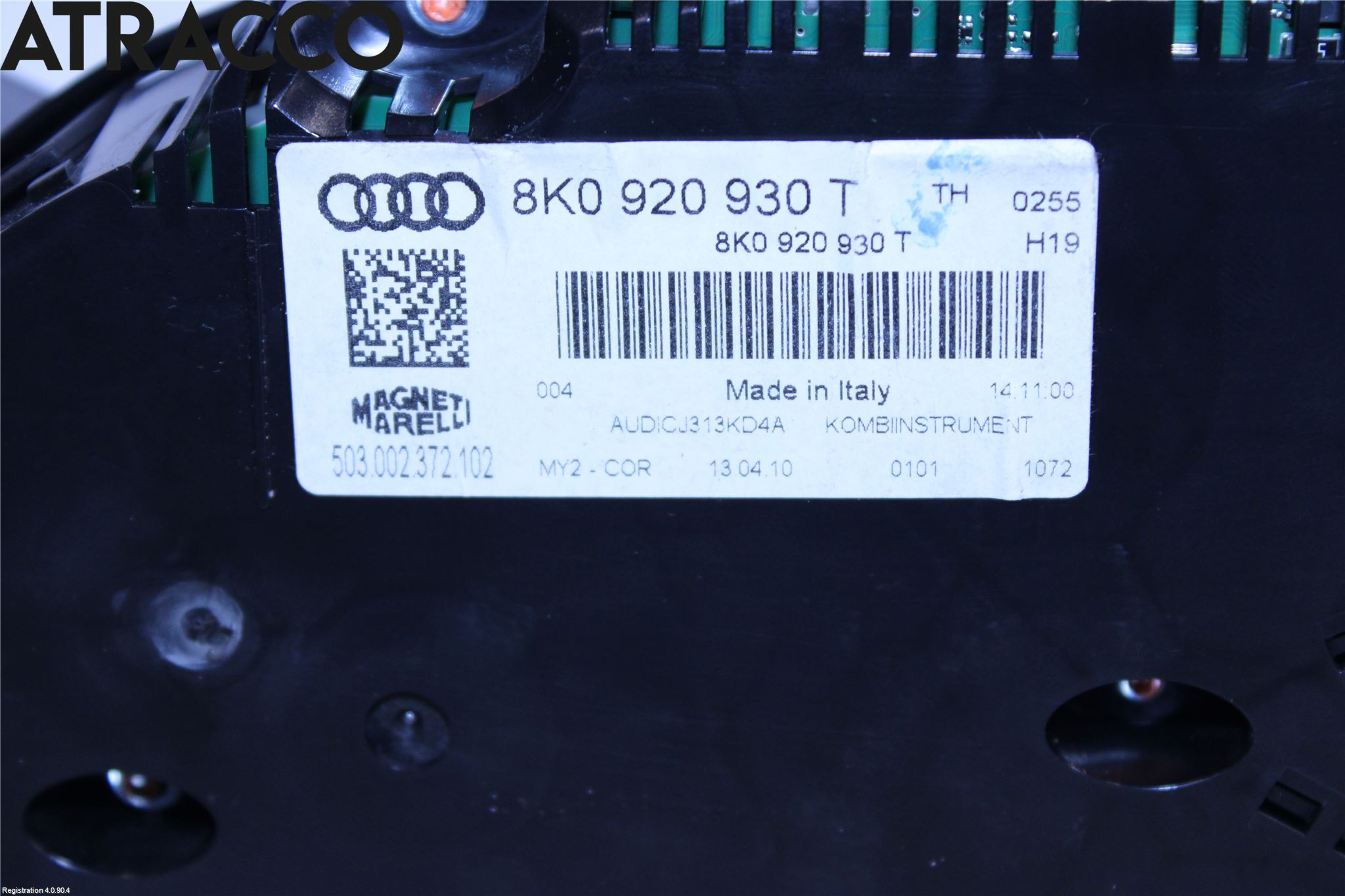 Audi A4/S4 08-11 Instrument Hast