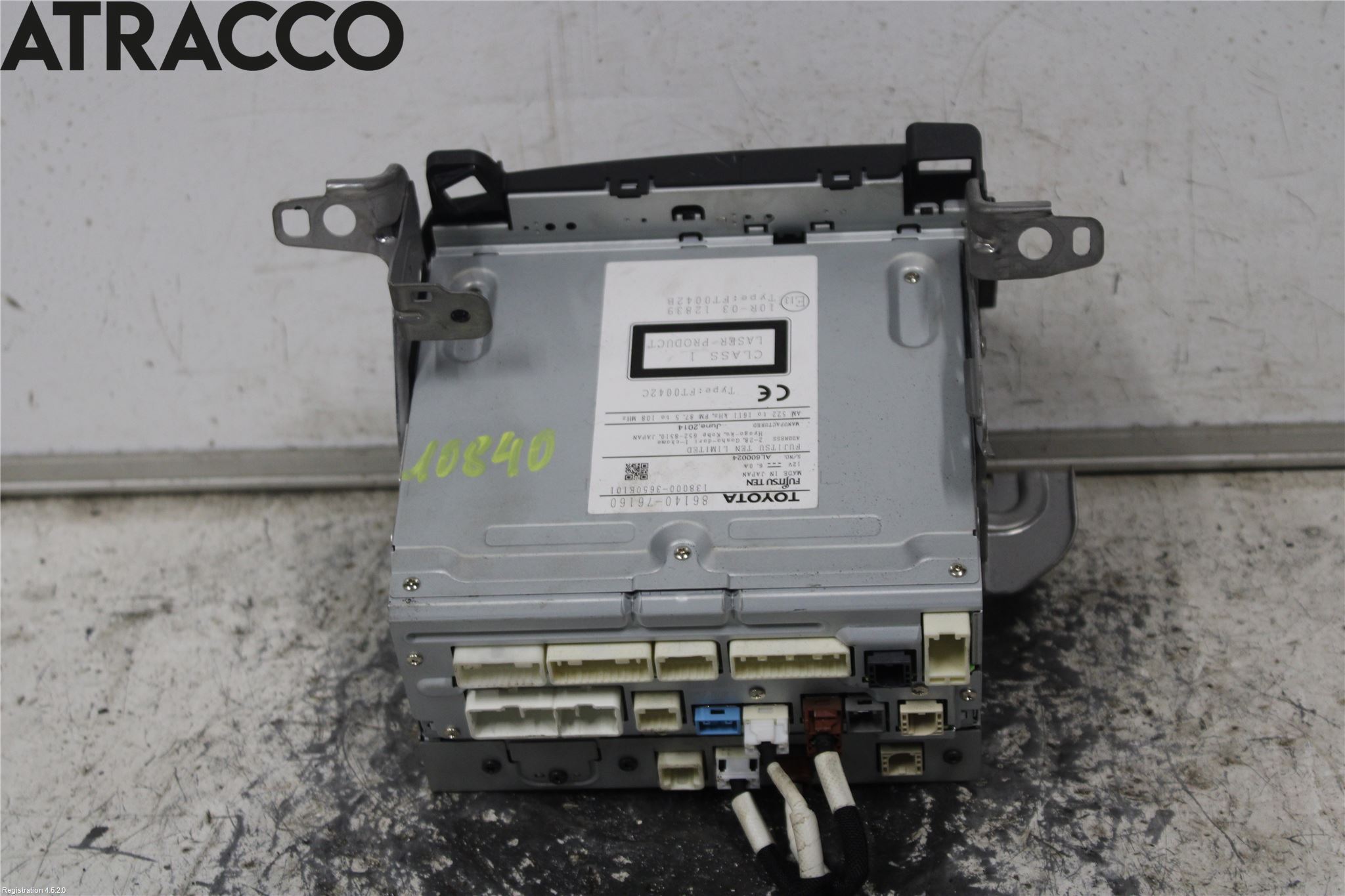 Lexus CT 200h Cd Radio - Multimediapanel