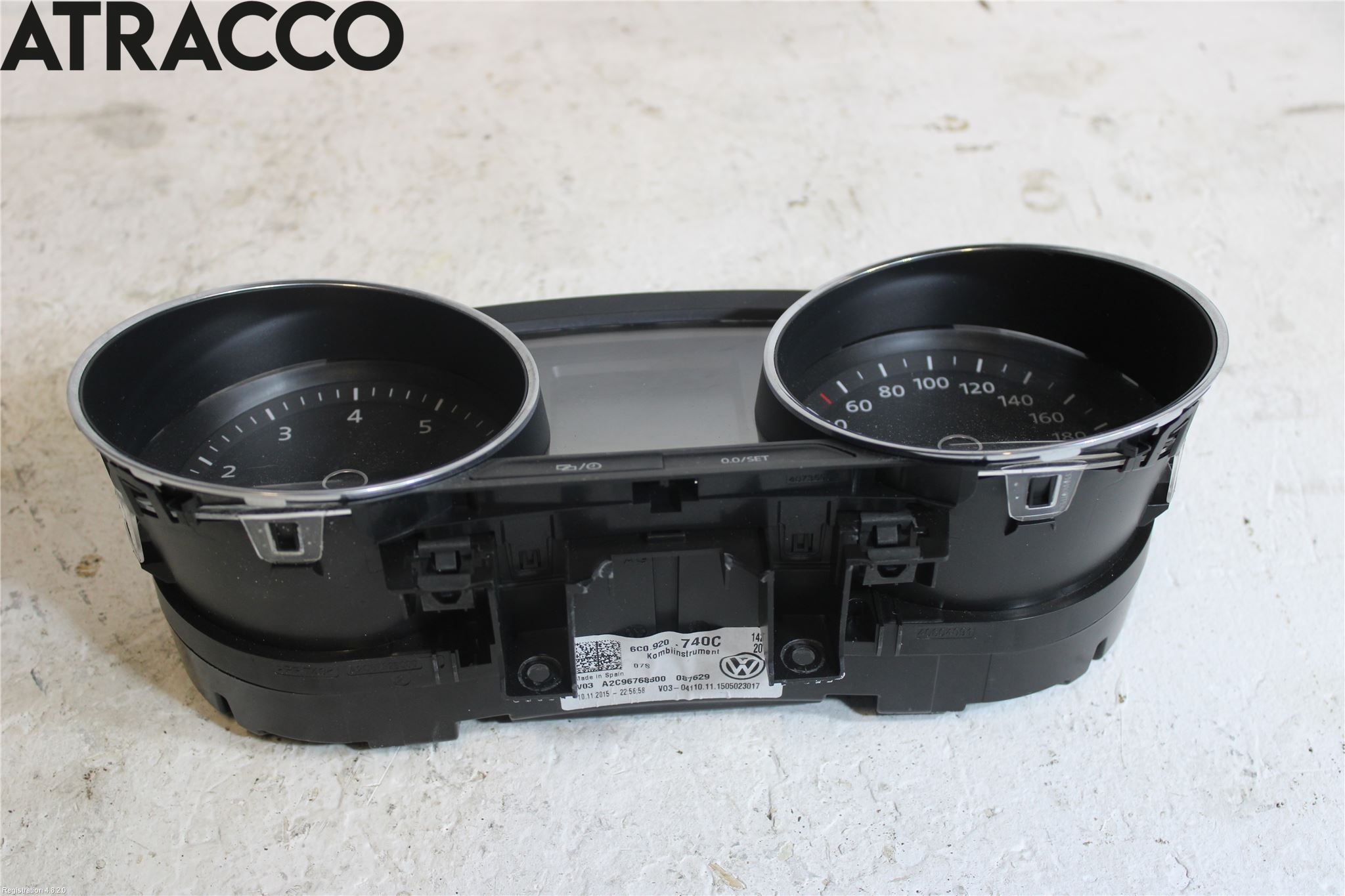 Volkswagen VW POLO 10-17 Instrument Komb