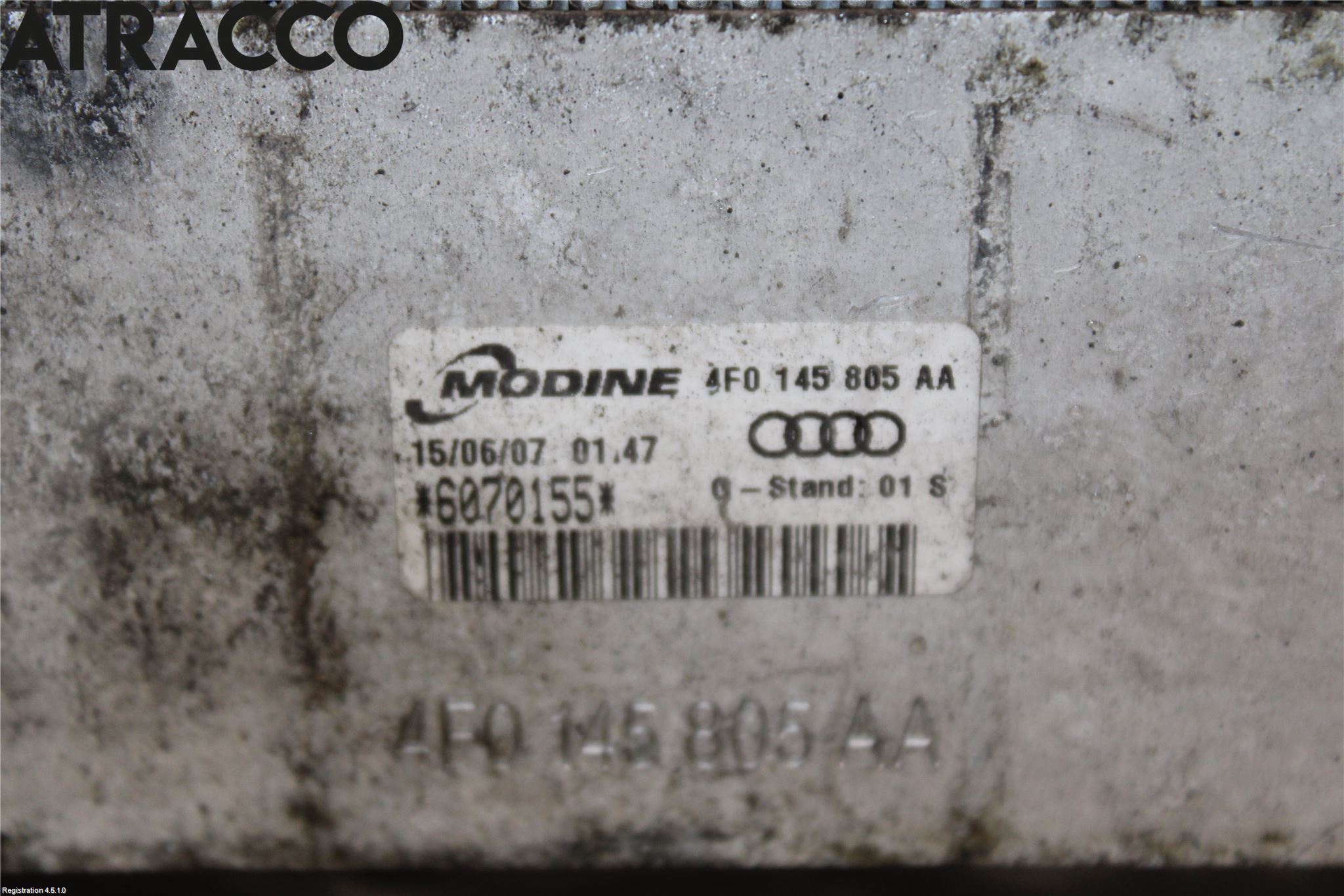 Audi A6/S6     05-11 Laddluft-Intercooler Kyl