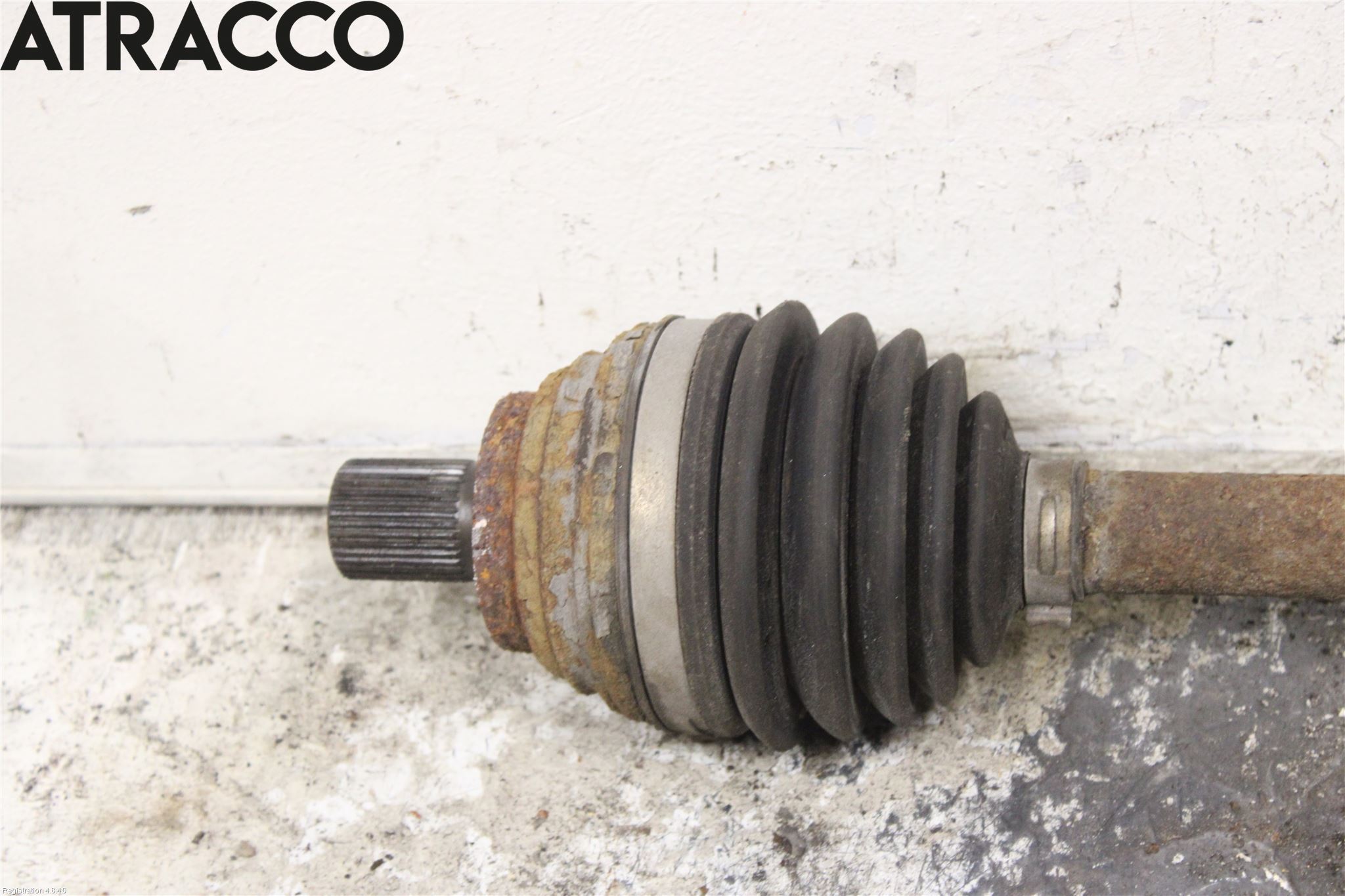 Volkswagen VW GOLF VI 09-13 Drivaxel Fram Vänster