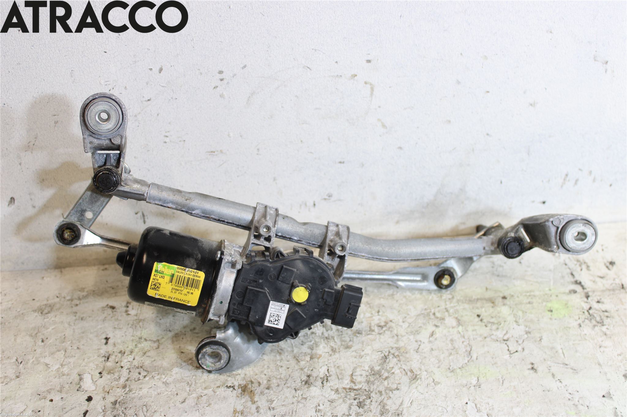 Smart FORFOUR 04-06 Torkarmotor Vindruta